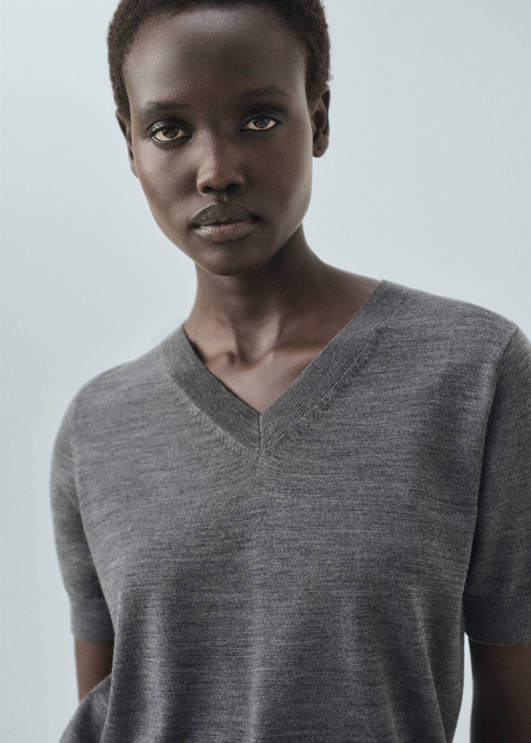 100% merino wool sweater - Details of the article 1