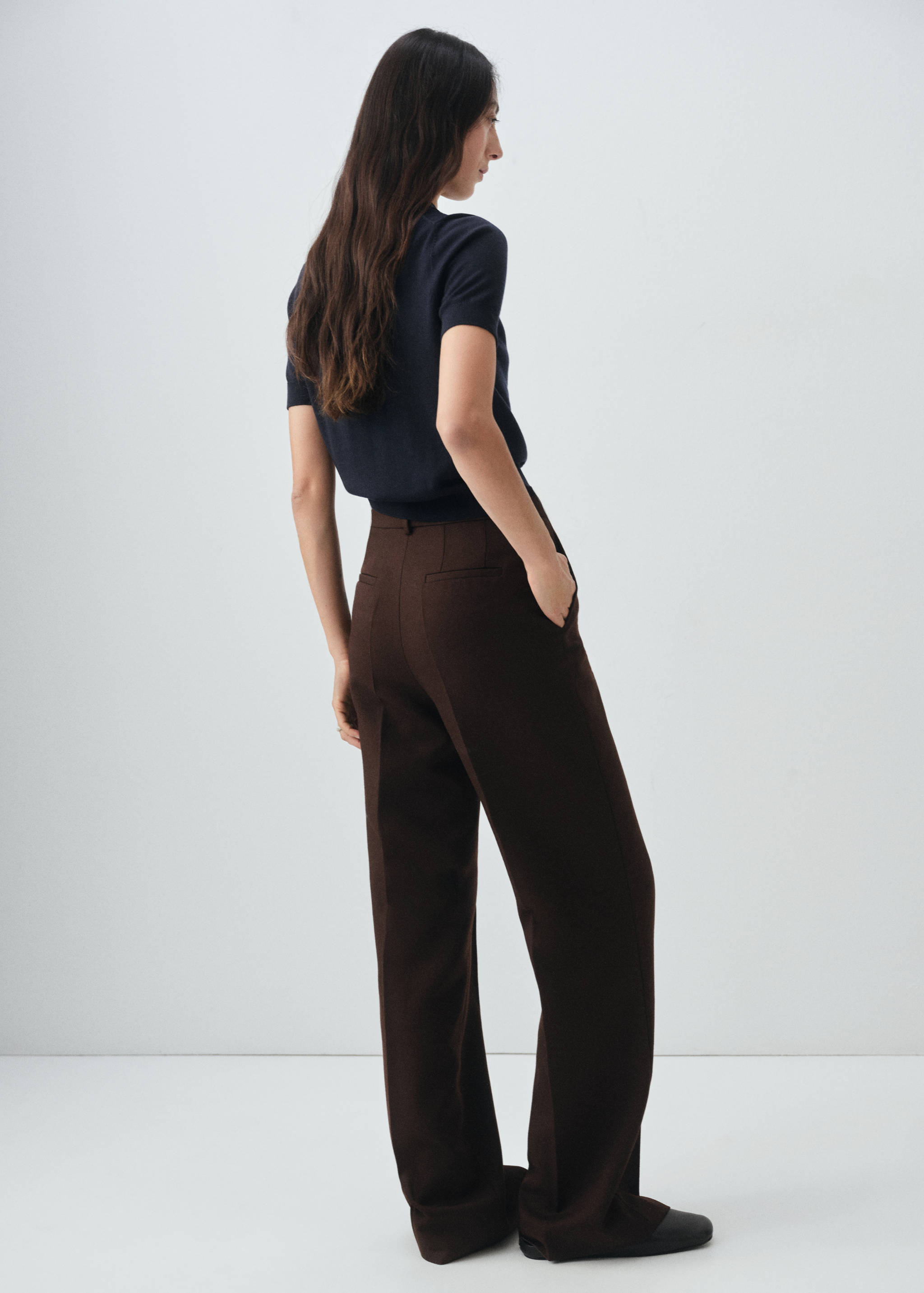 100% merino wool sweater - Reverse of the article