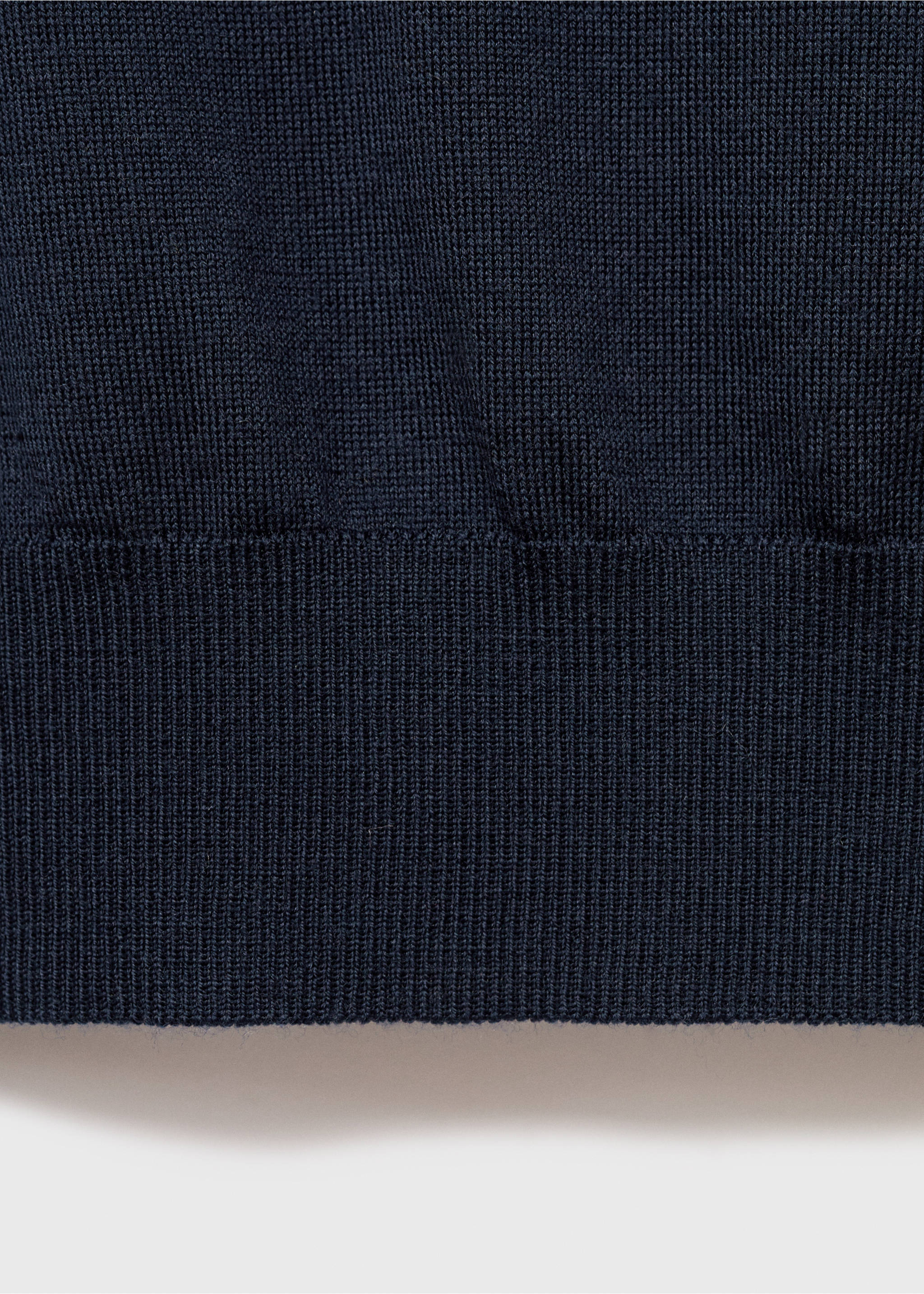 100% merino wool sweater - Details of the article 0, Navy. Ref: 17006360-00.