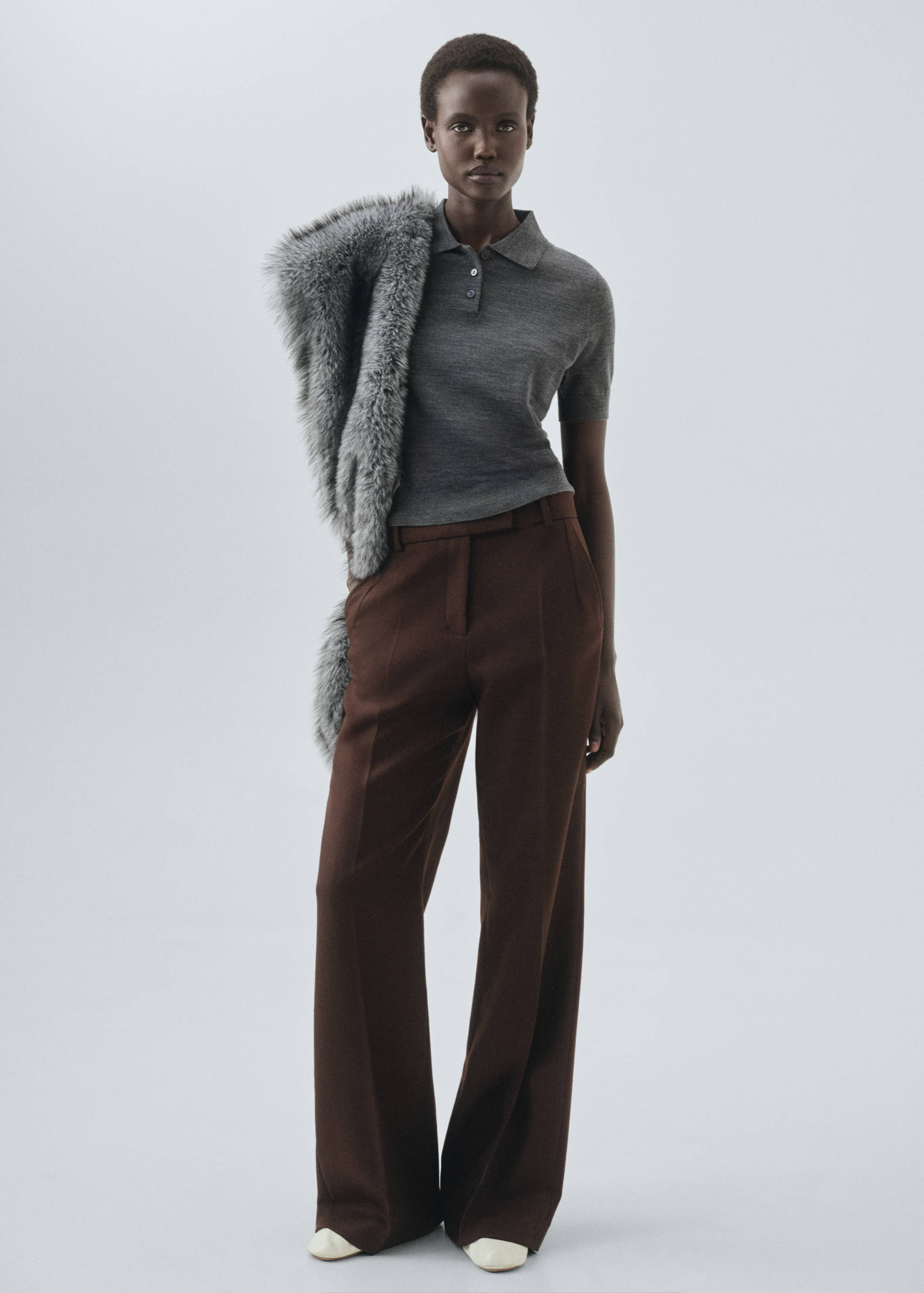 100% merino wool sweater - General plane