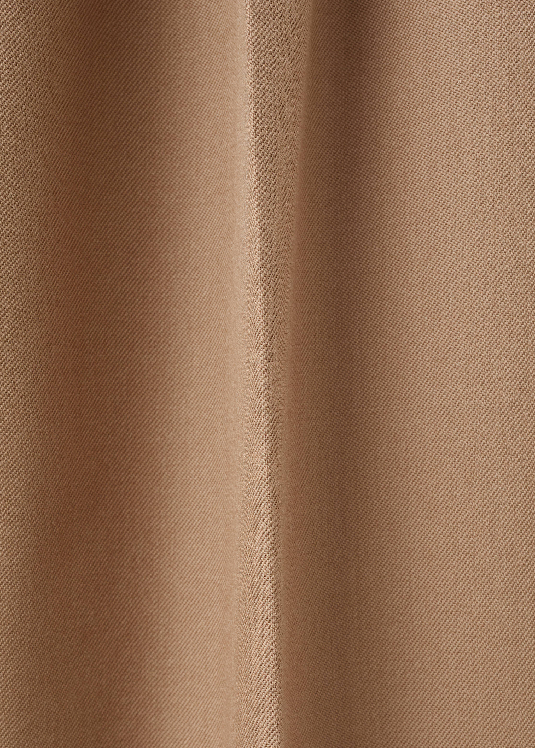 100% wool trousers with elastic waist - Details of the article 0