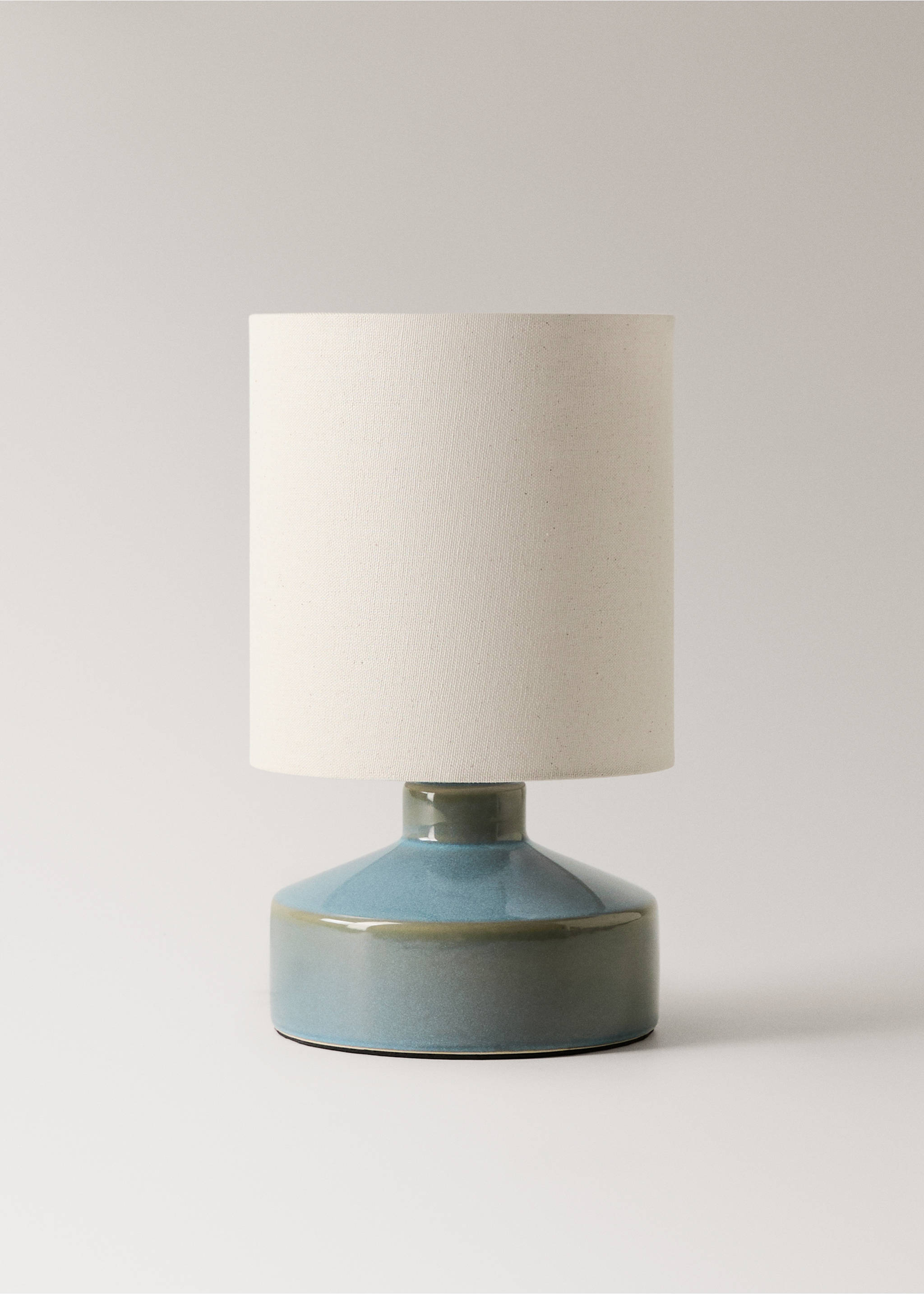 Lampa s keramickou základnou - Zboží bez modelu, Zelená. Ref: 17006730-00.