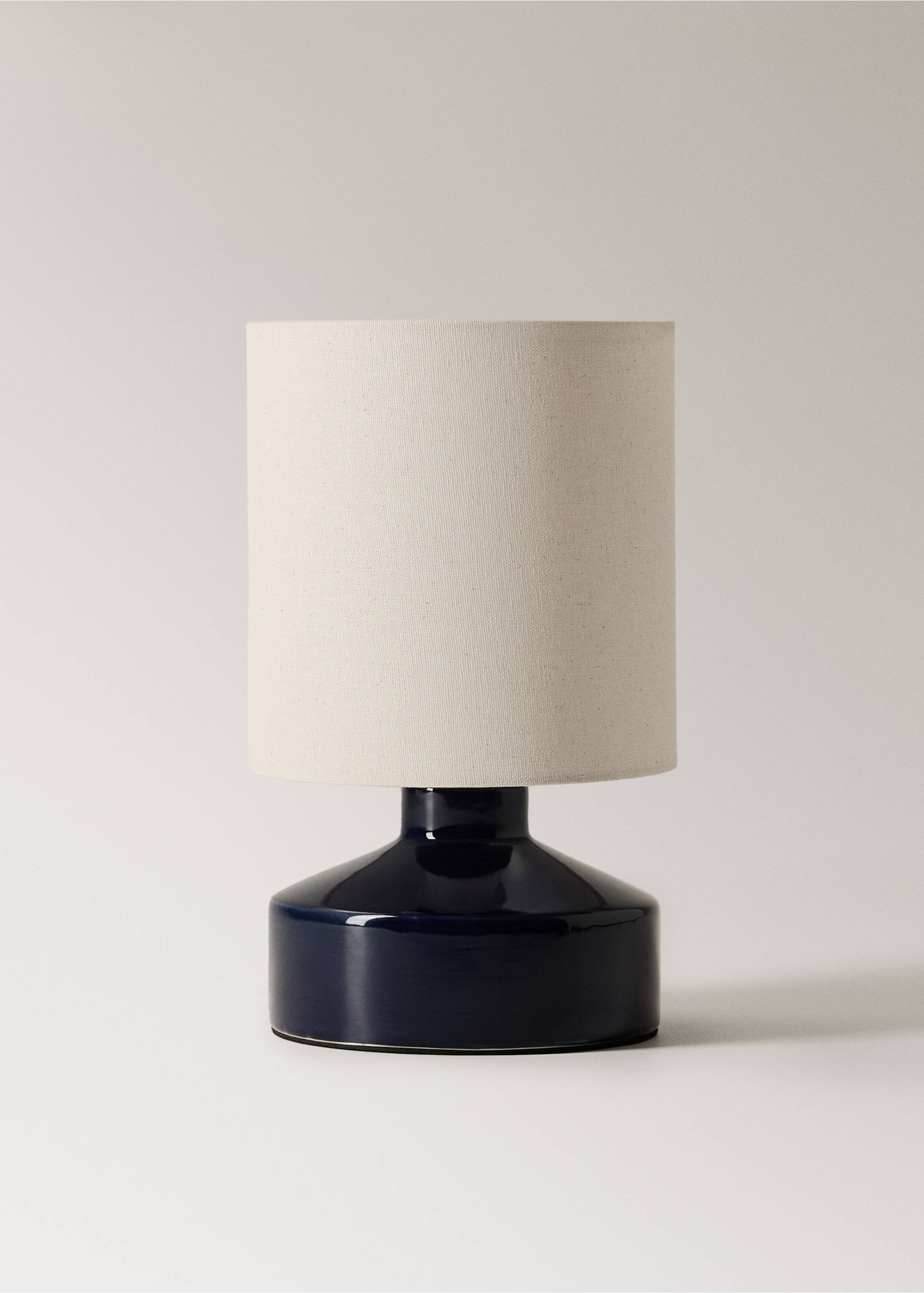 Lamp with ceramic base - Article without model, Night Blue. Ref: 17006730-00.