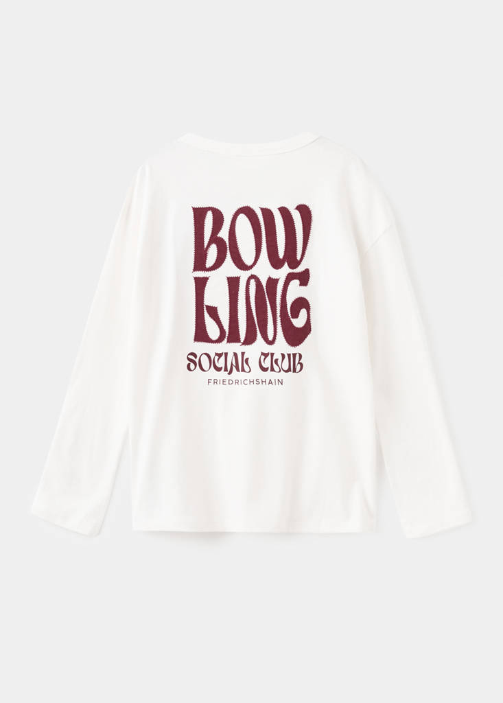 Printed cotton-blend T-shirt — Off White