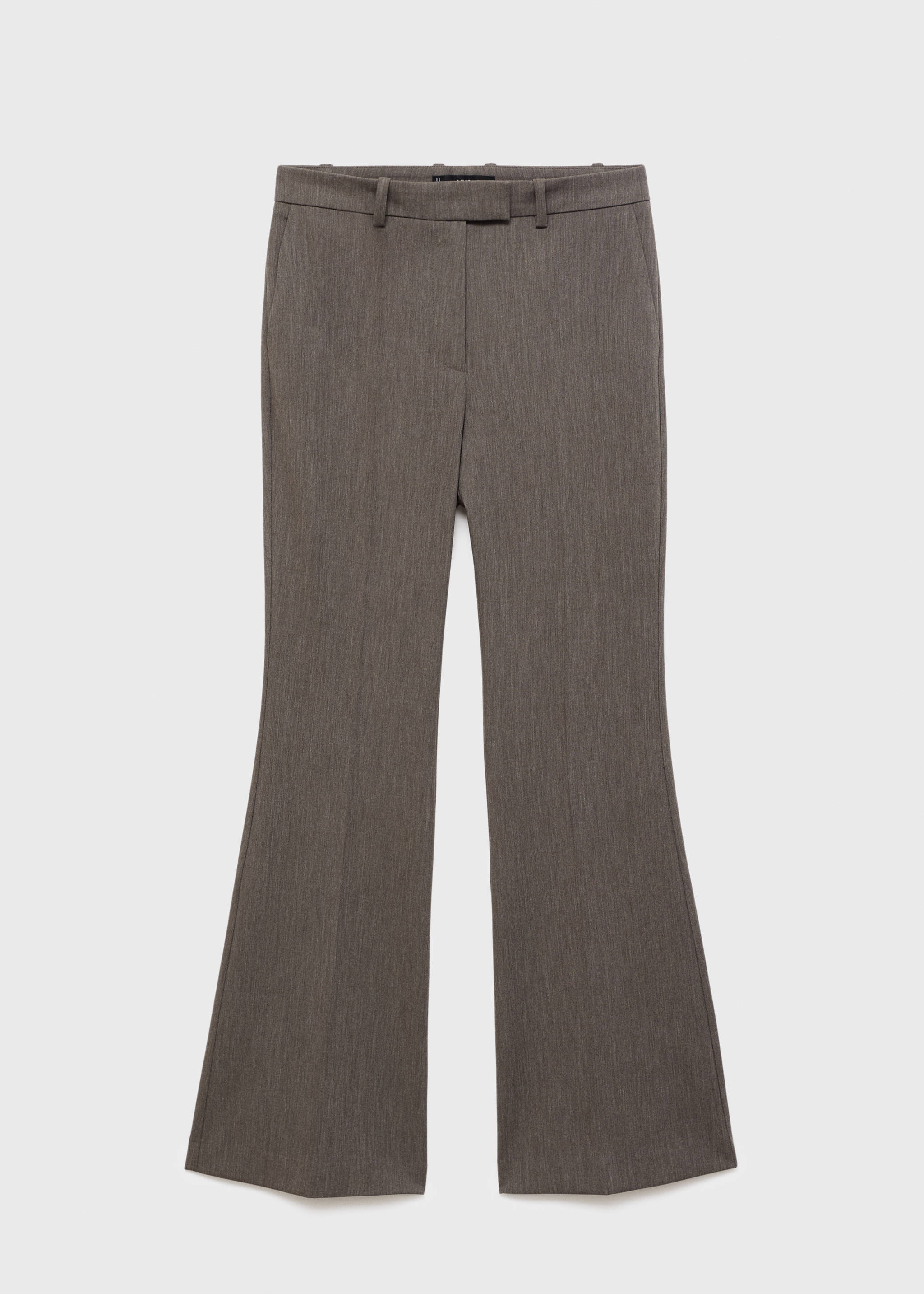 Mid-rise flare trousers - Article without model