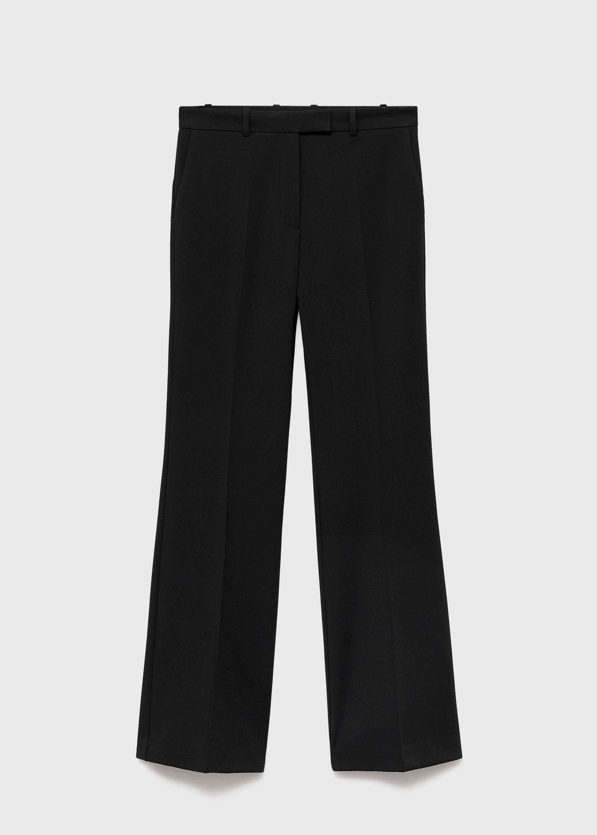 Mid-rise flare trousers - Article without model