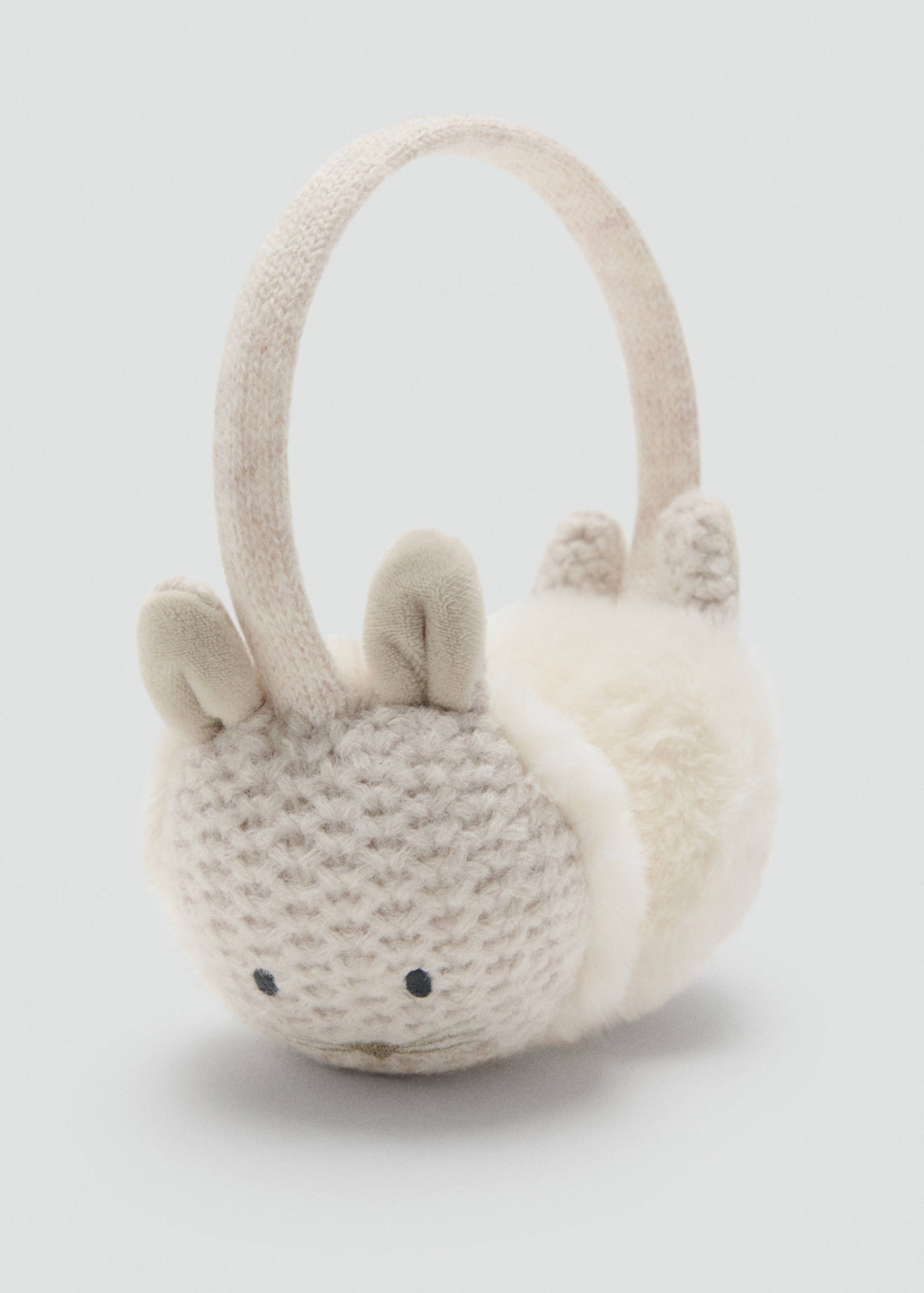 Orejeras conejito pelo - Plano medio