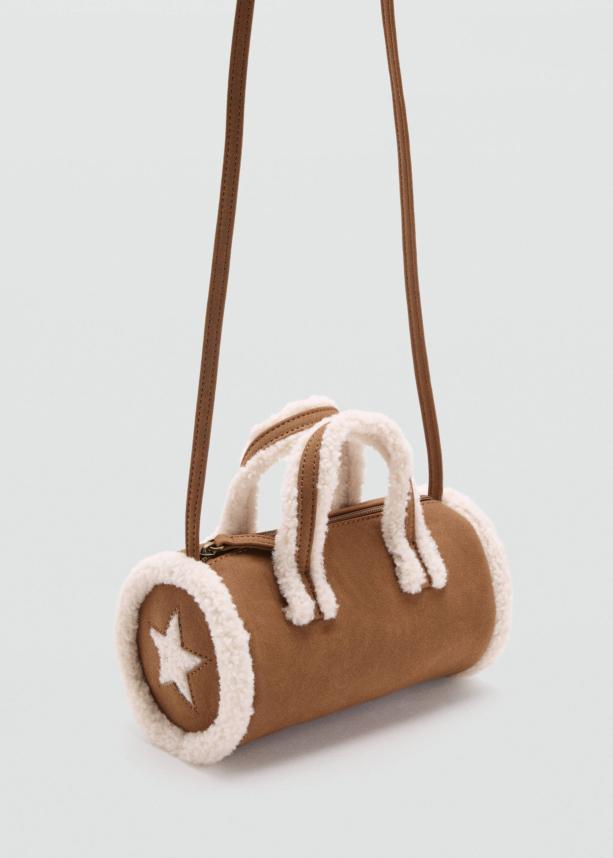 Shearling star bag - Medium plane