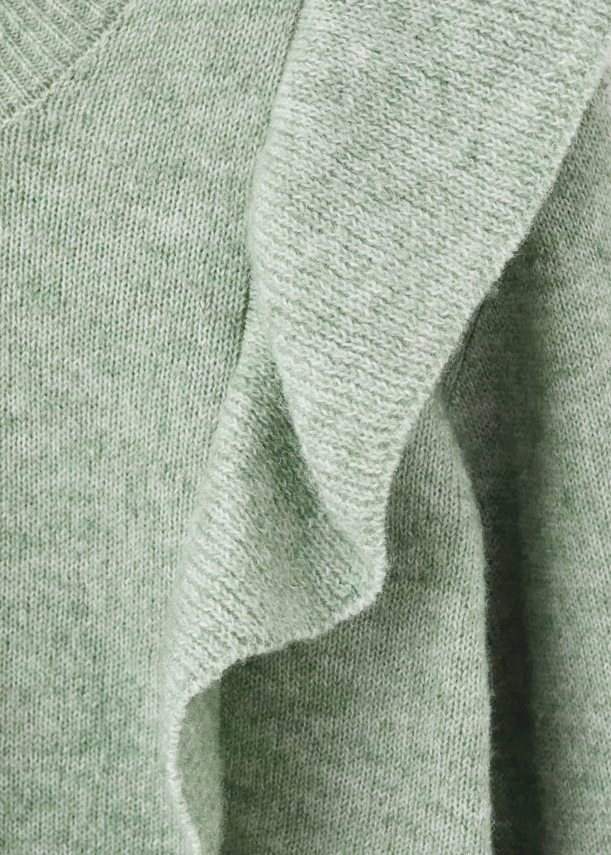 Трикотажный джемпер с воланами - Деталь изделия 8