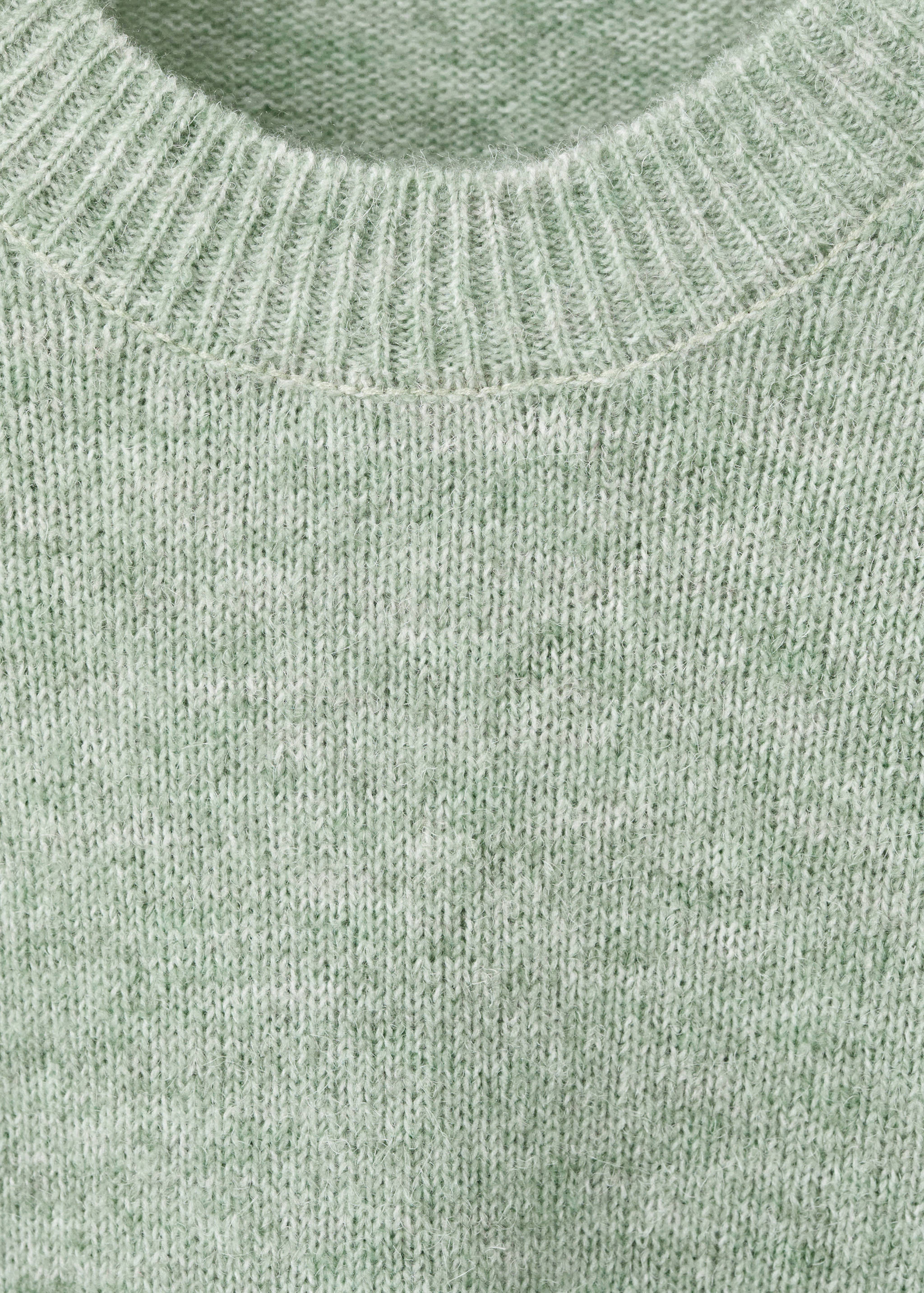 Трикотажный джемпер с воланами - Деталь изделия 0