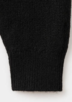 Sweater with open back — Black 4