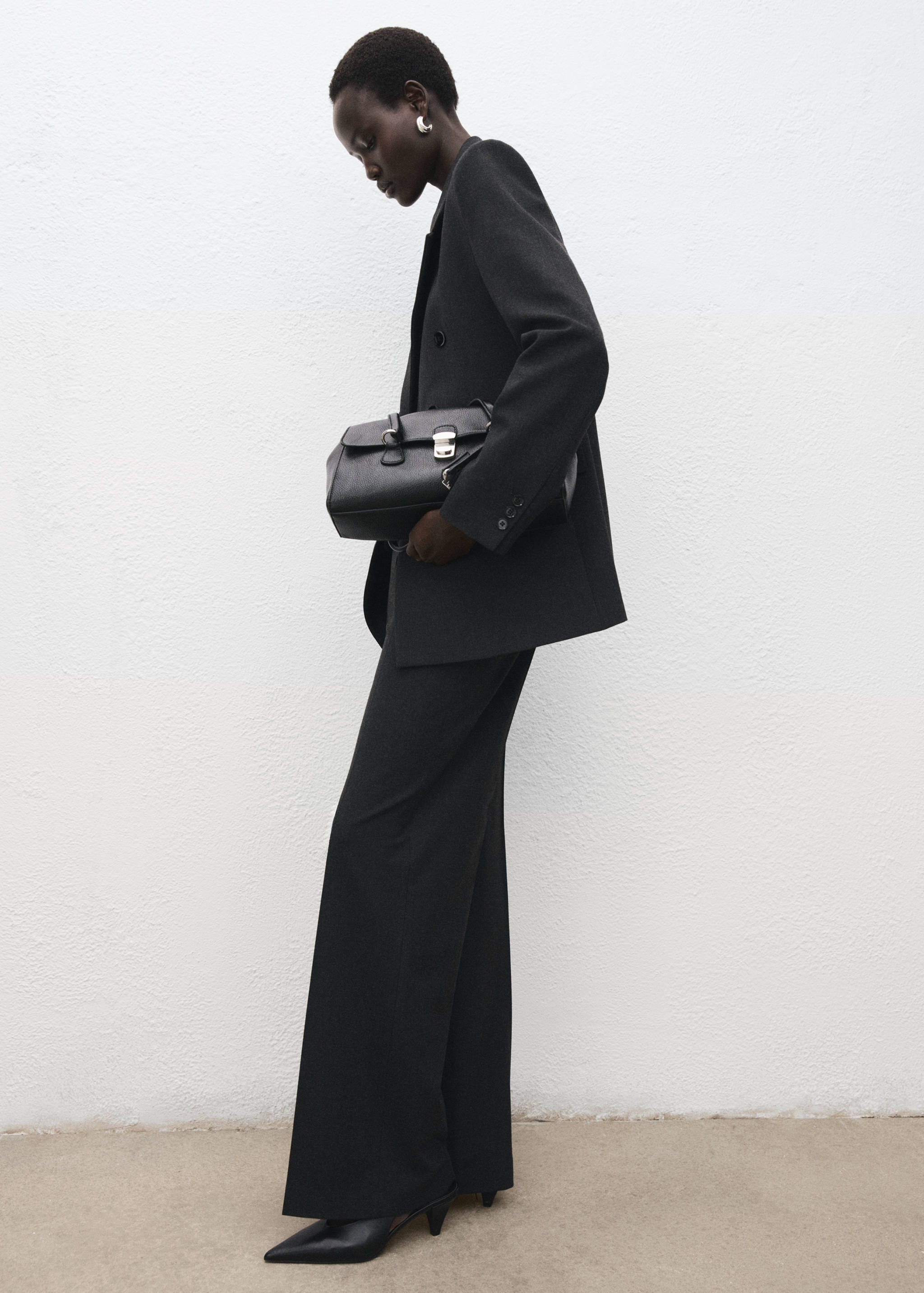 Pleated suit pants - Details of the article 2