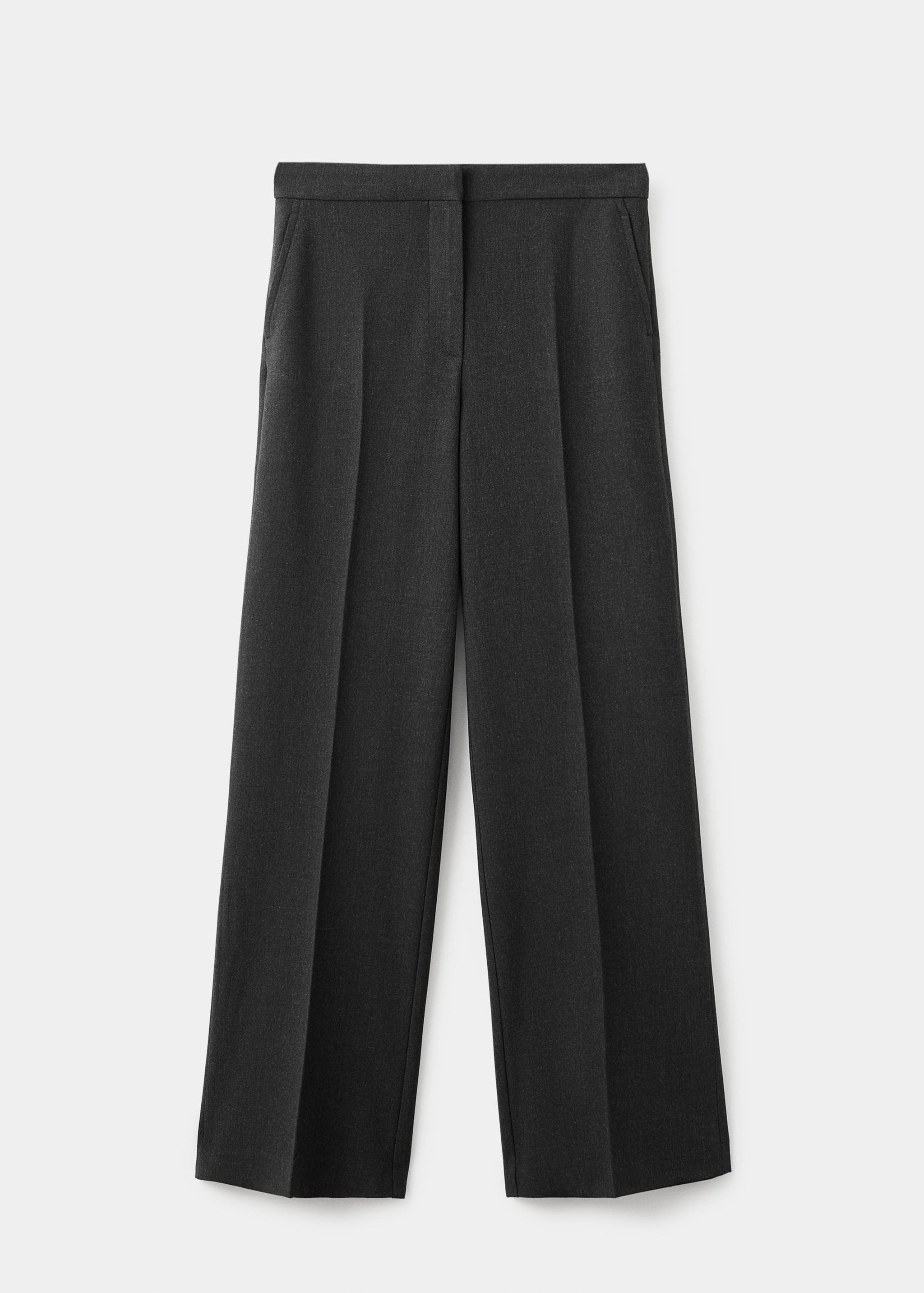 Pleated suit pants - Article without model