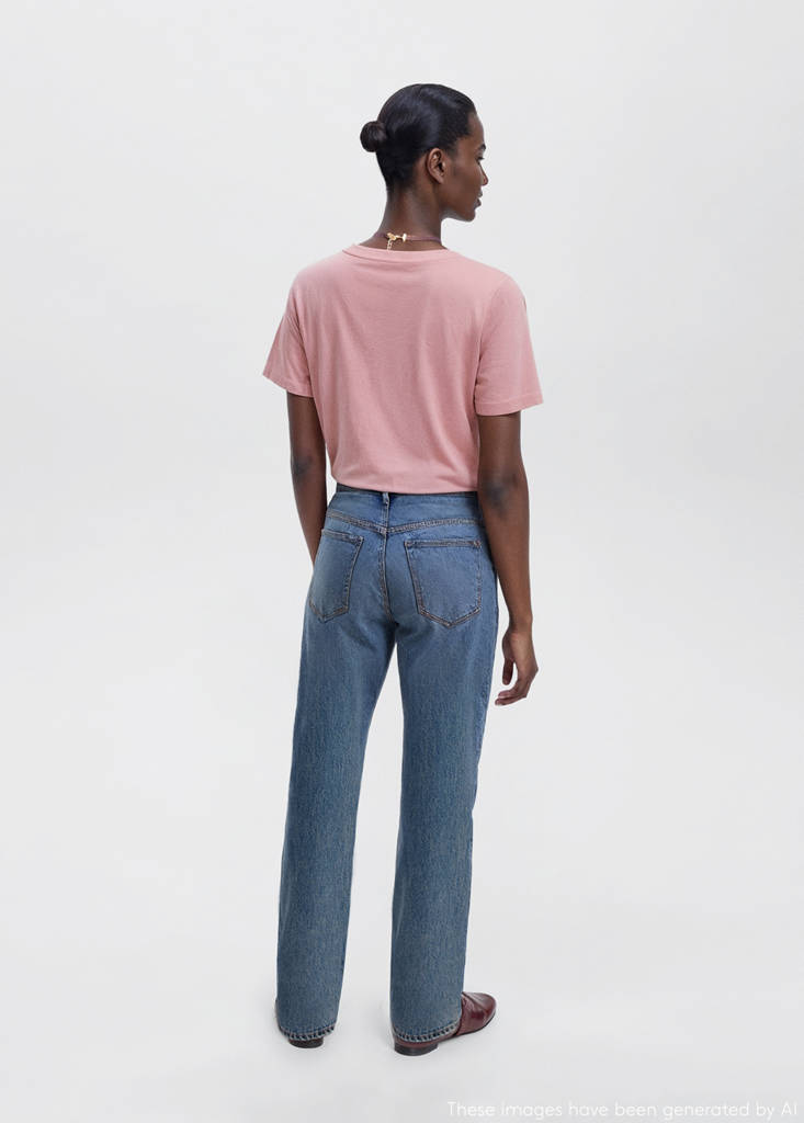 Short-sleeved printed t-shirt — Pink