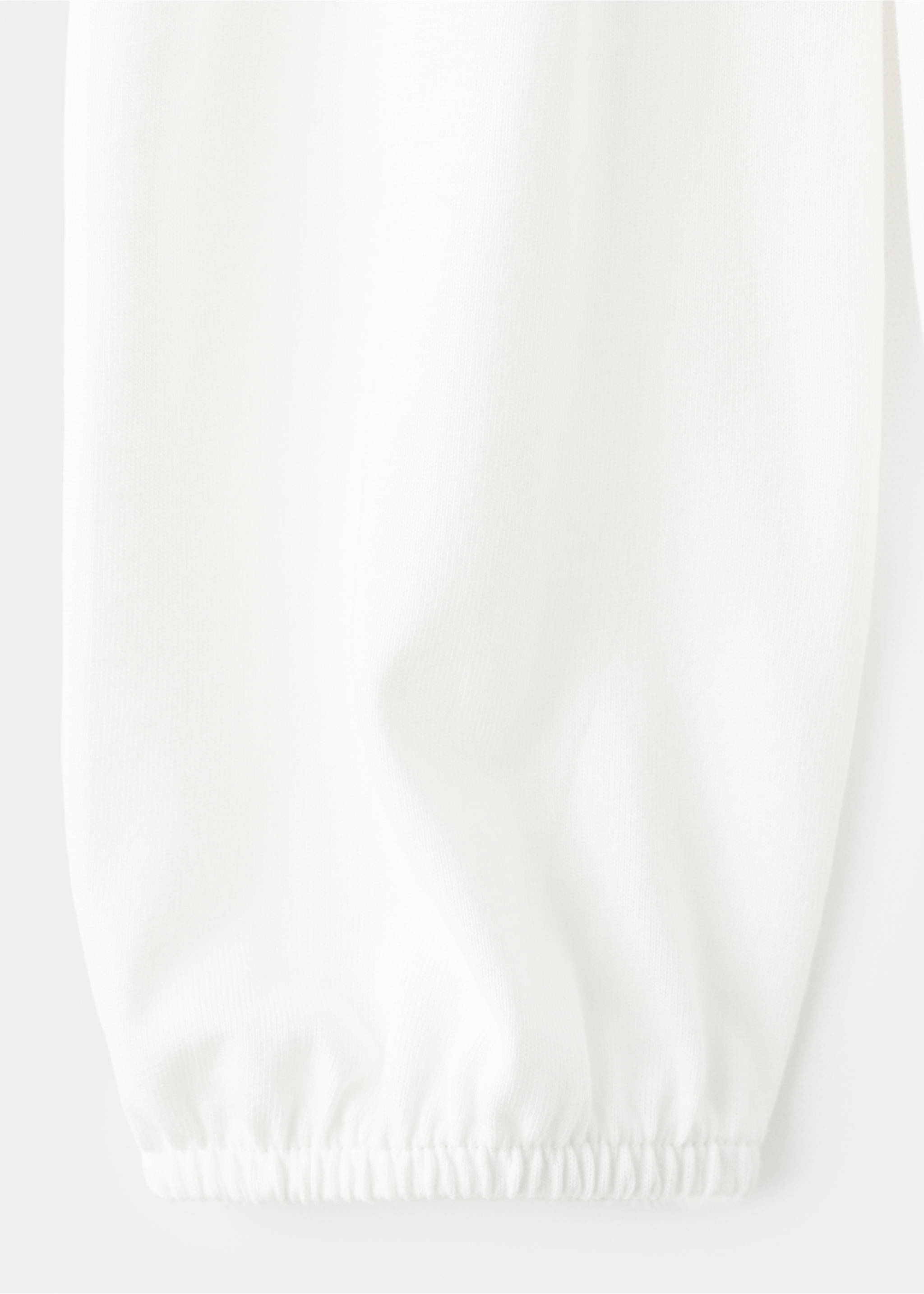 Openwork details T-shirt - Details of the article 8, Off White. Ref: 17007772-00.