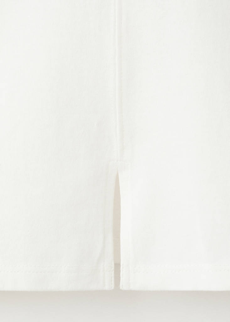 Printed cotton-blend T-shirt — Off White