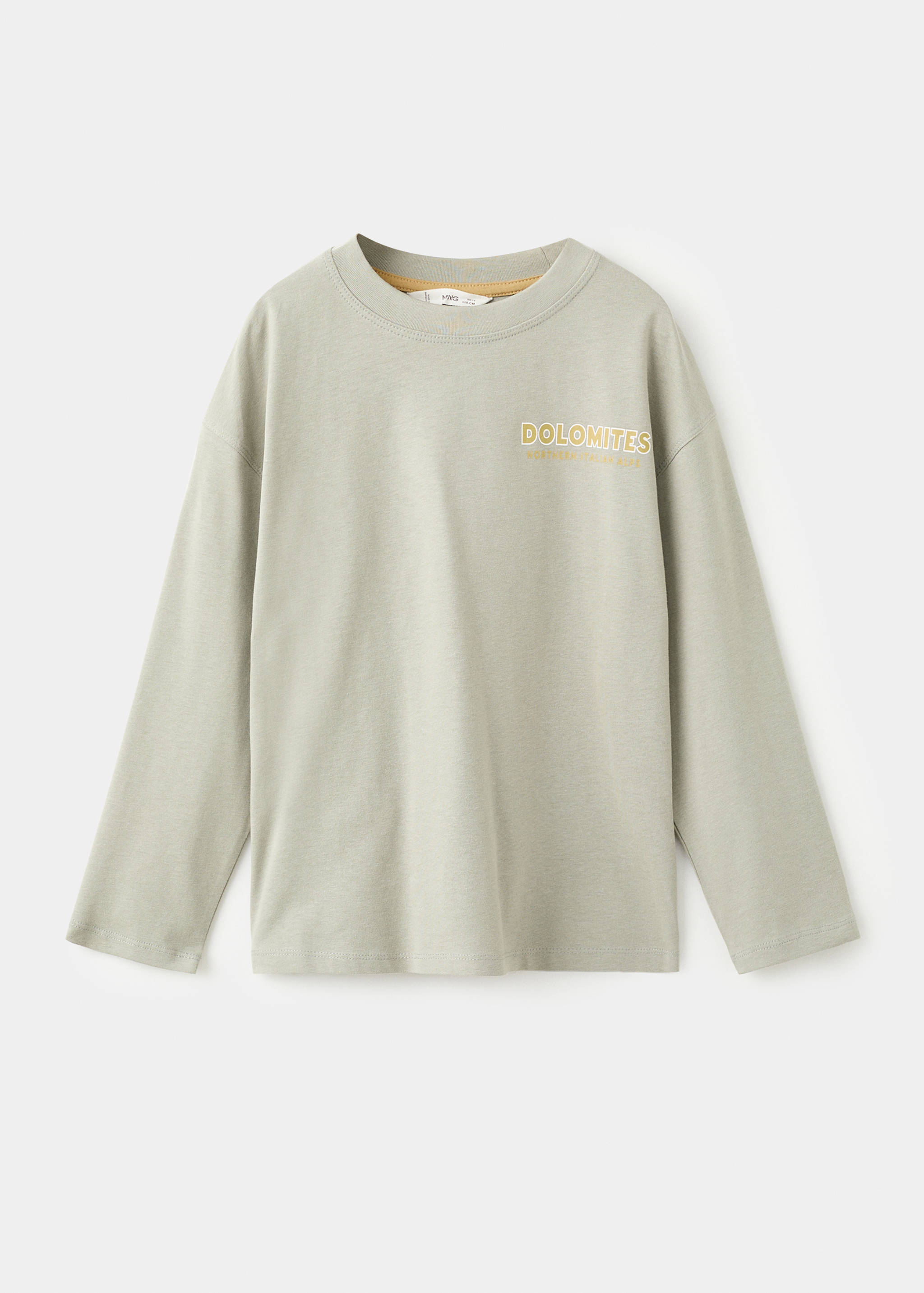 Printed cotton-blend t-shirt - Article without model