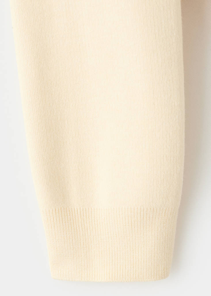 Fine-knit sweater — Vanilla
