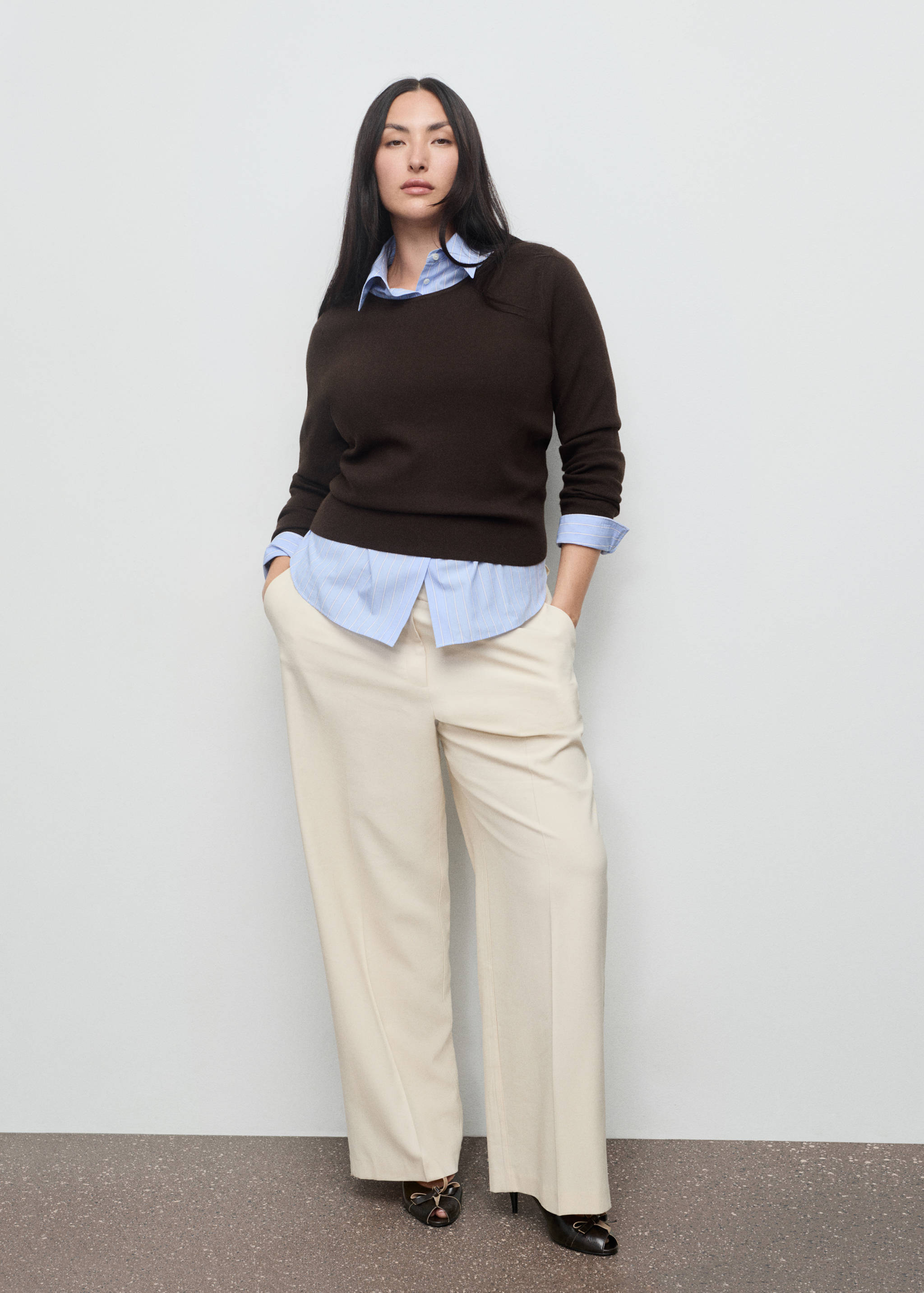 Pulover od finog pletiva - Detalji artikla 3