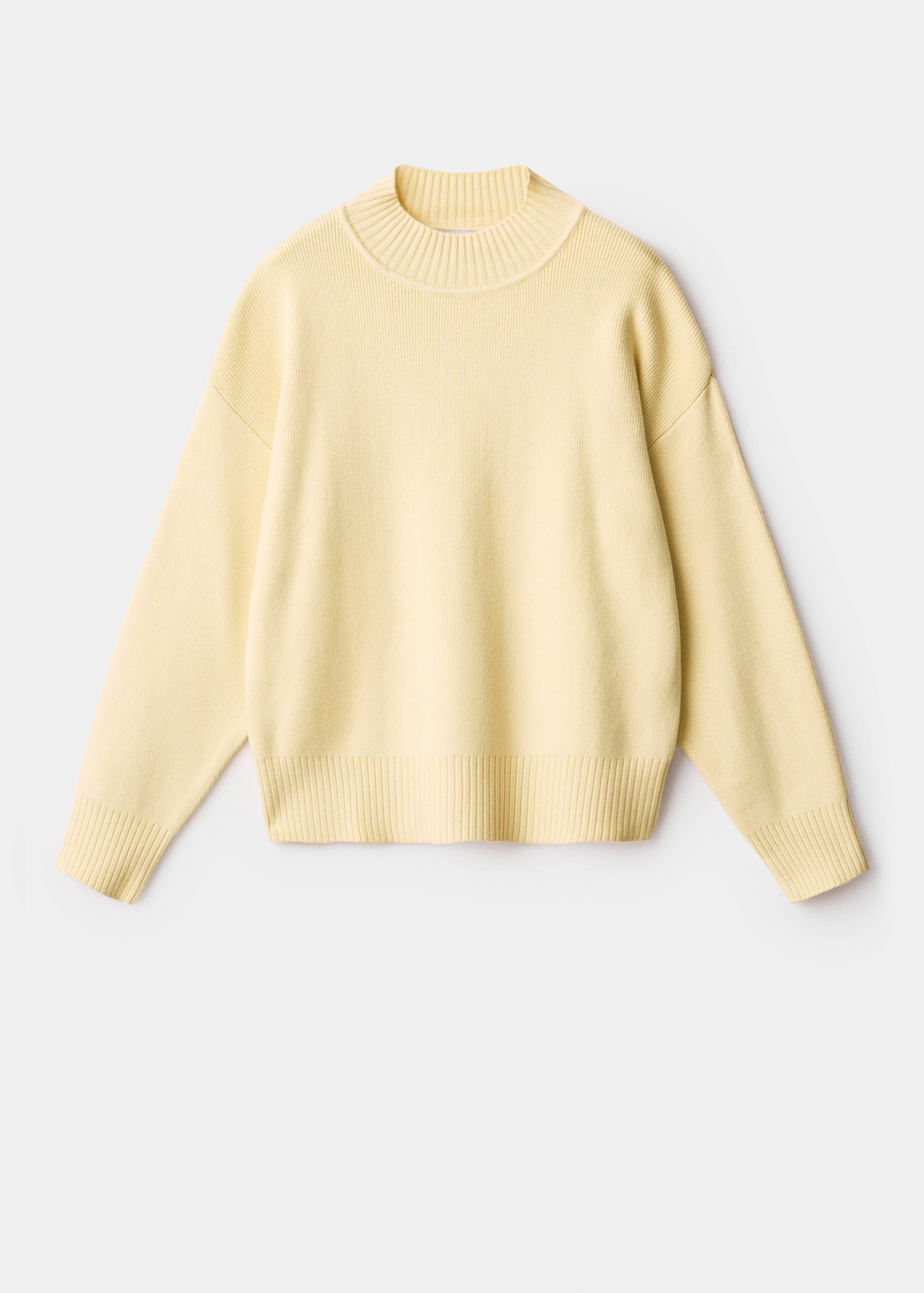 Camisola com gola perkins - Artigo sem modelo