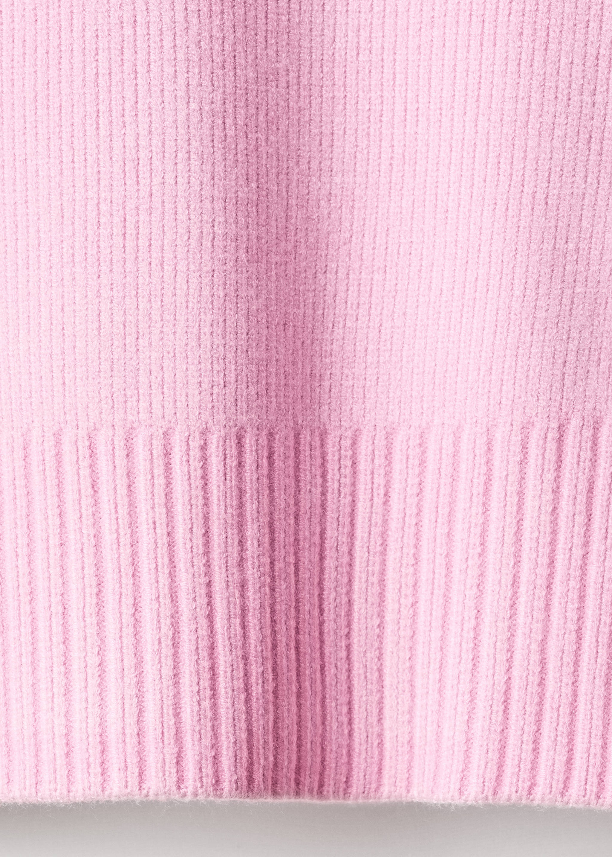 High collar sweater - Details of the article 0