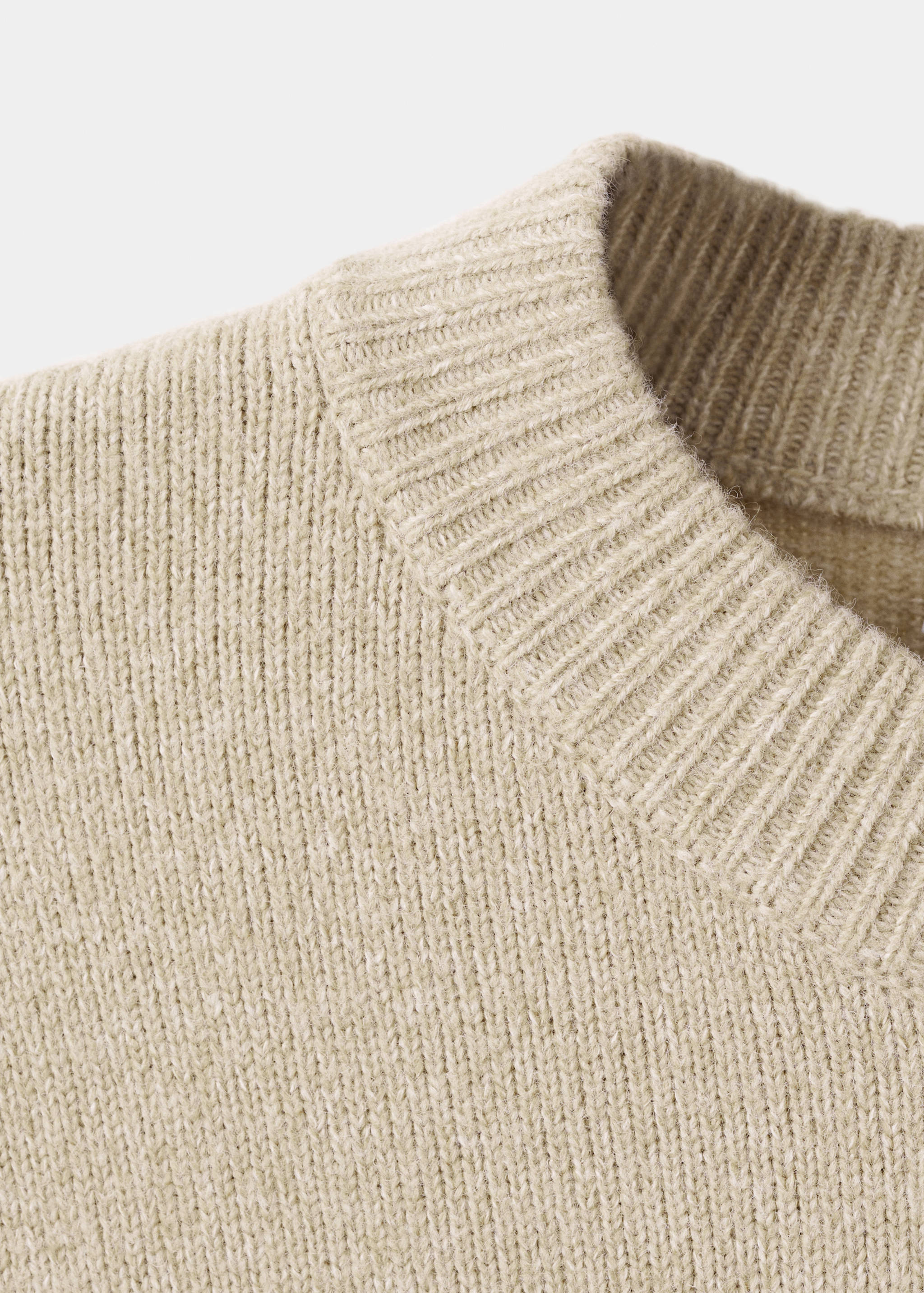 Pulover din tricot cu dungi - Detaliu al articolului 8