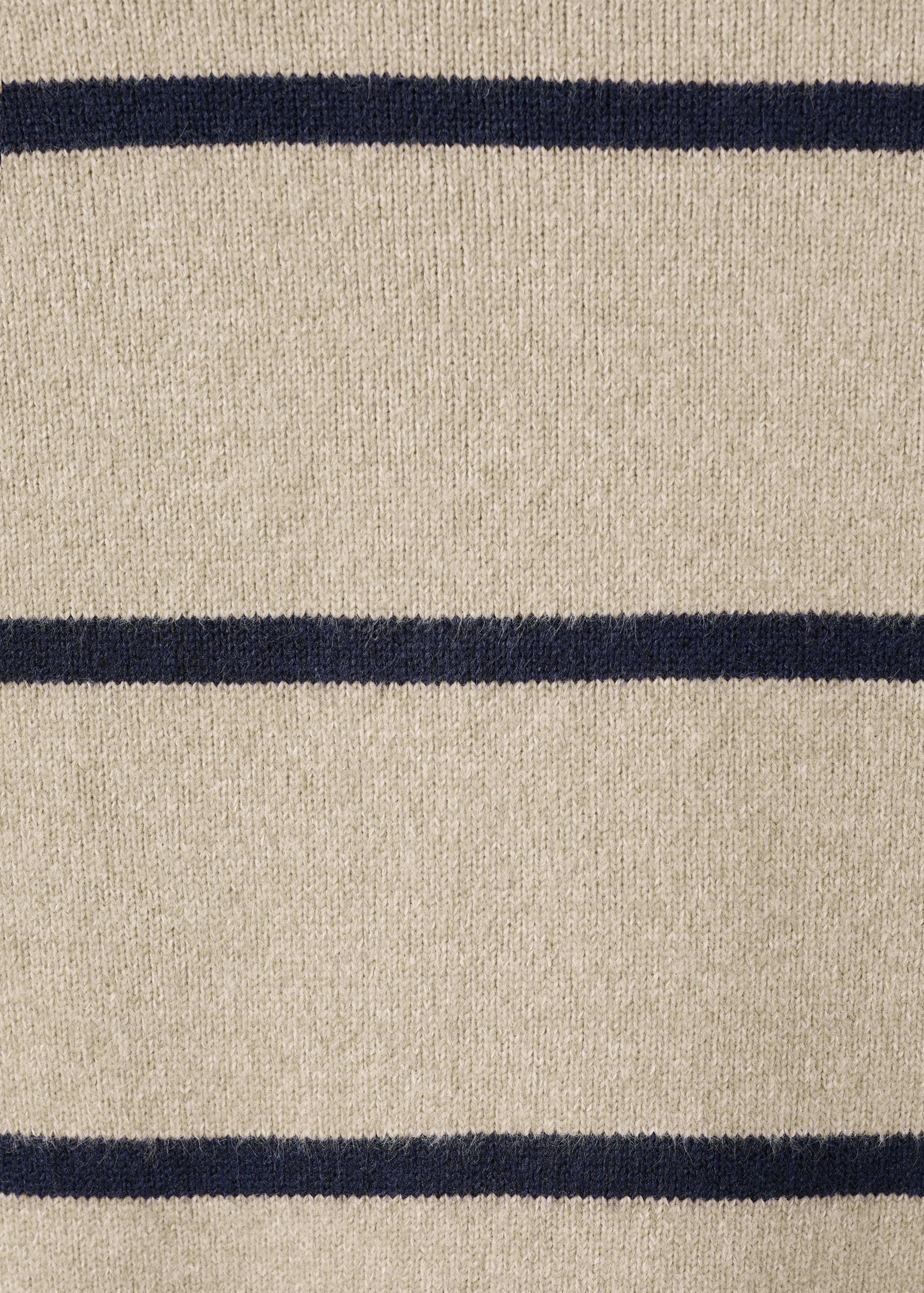 Pulover din tricot cu dungi - Detaliu al articolului 0