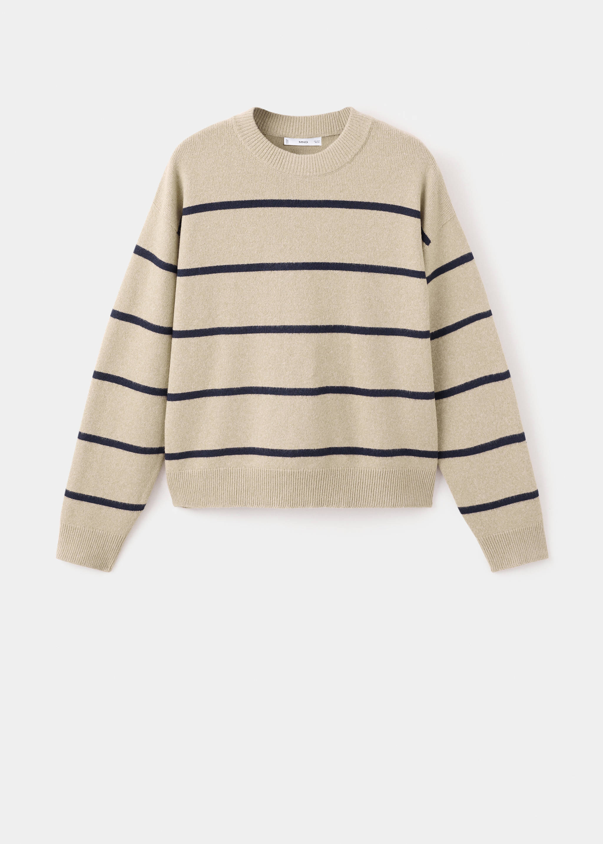 Pull-over en maille à rayures - Article sans modèle