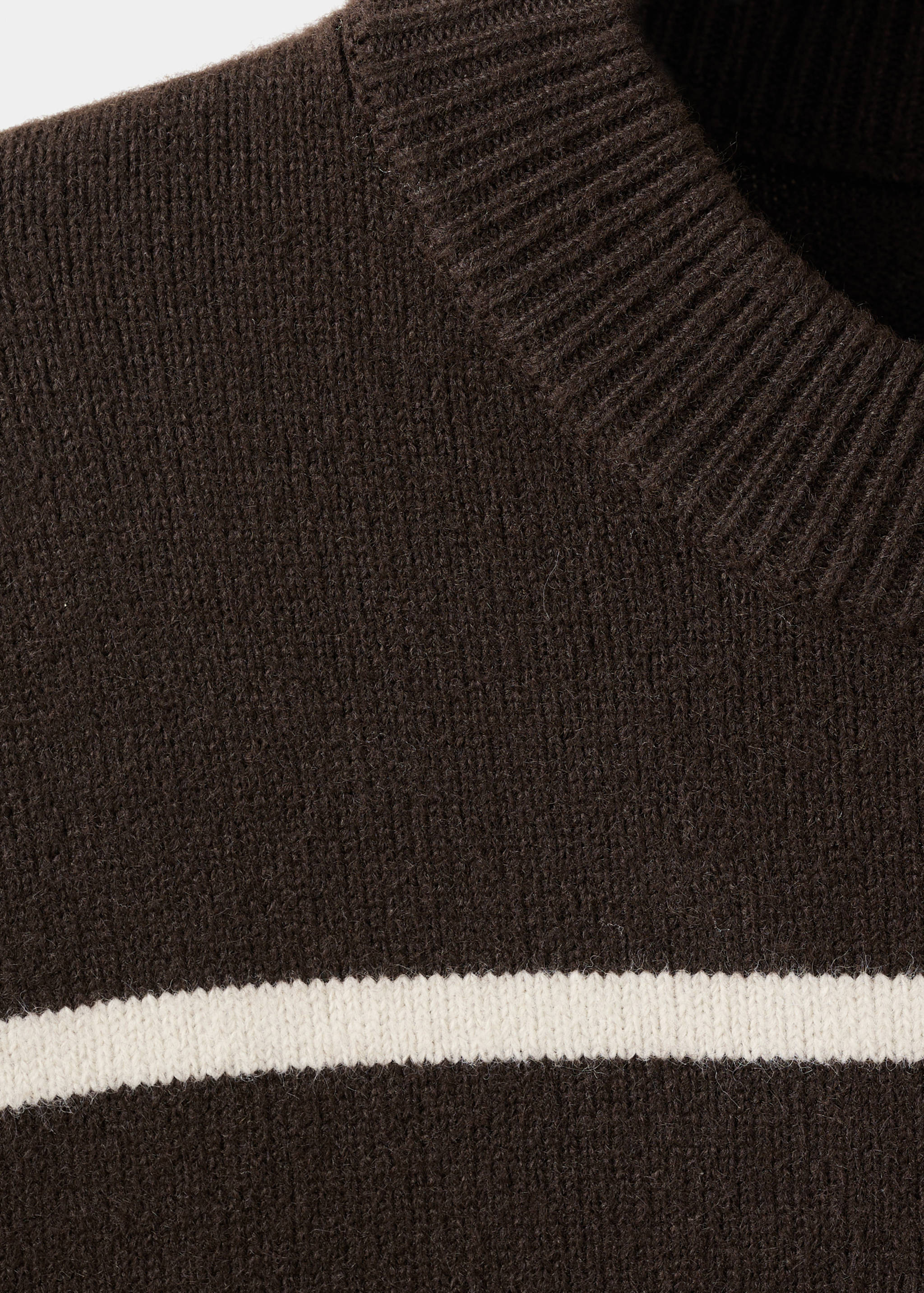Knit striped sweater - Details of the article 8