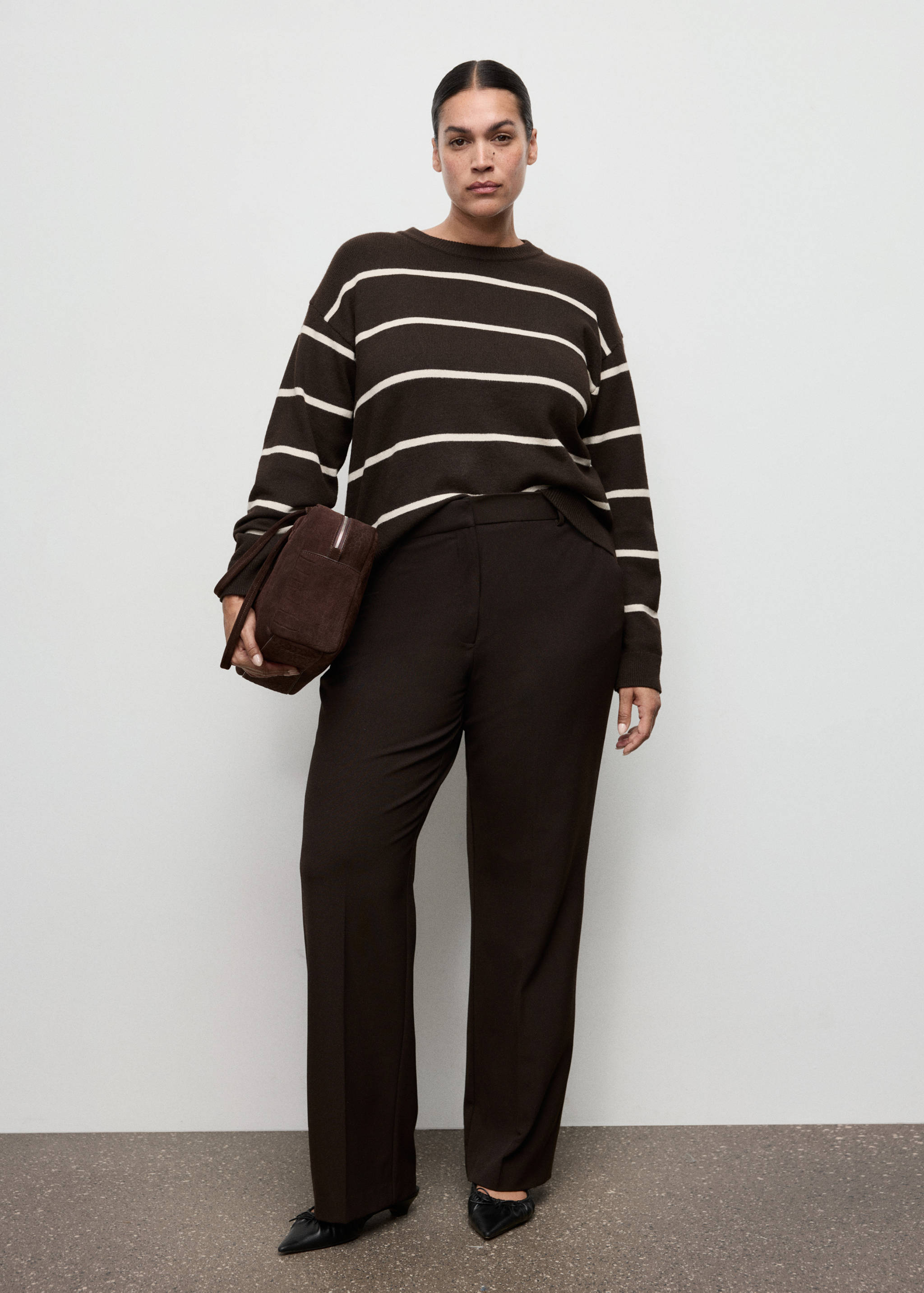 Knit striped sweater - Details of the article 3