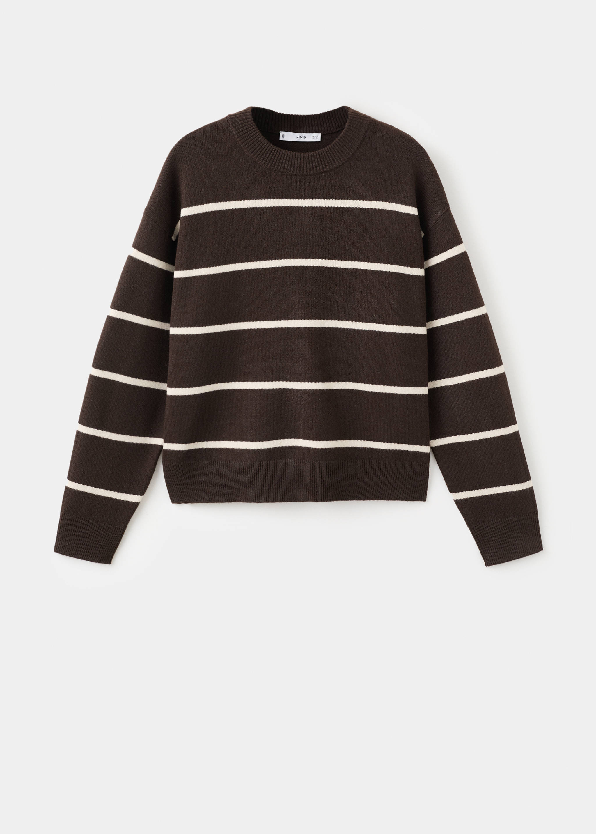 Pull-over en maille à rayures - Article sans modèle