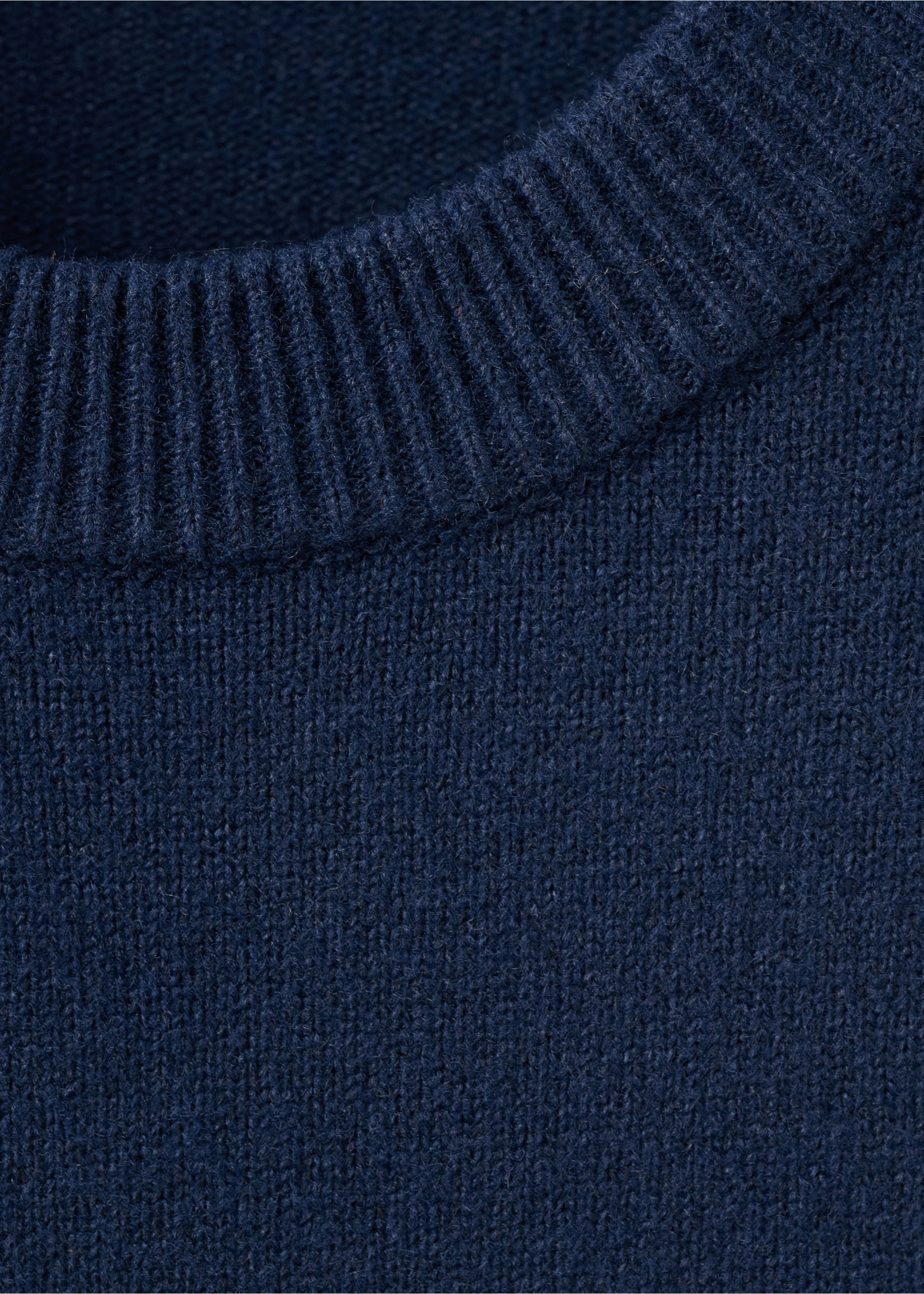 Джемпер с круглым вырезом - Деталь изделия 8, Темно-синий. Ref: 17007790-00.