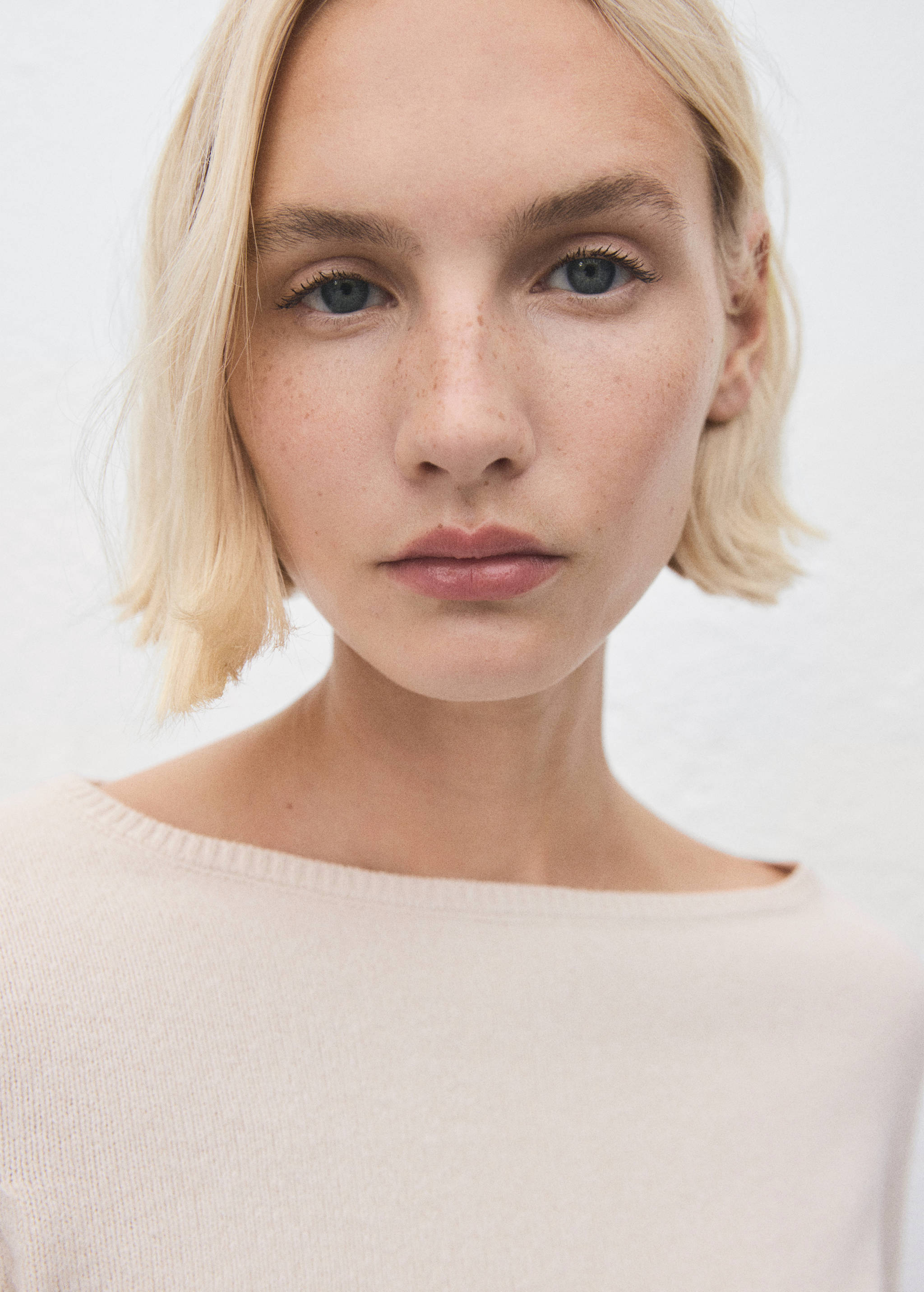 Boat neck sweater - Details of the article 1