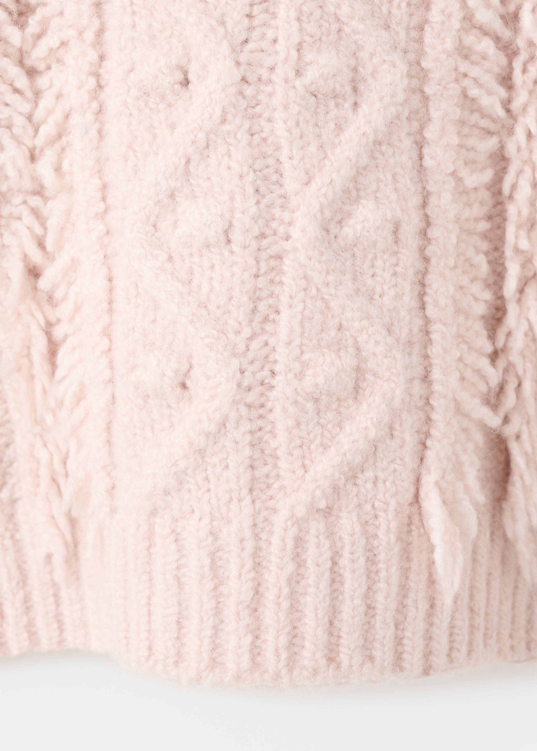 Braided knitted sweater - Details of the article 0