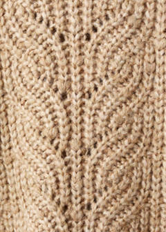 Chunky-knit sweater — Medium Brown 6