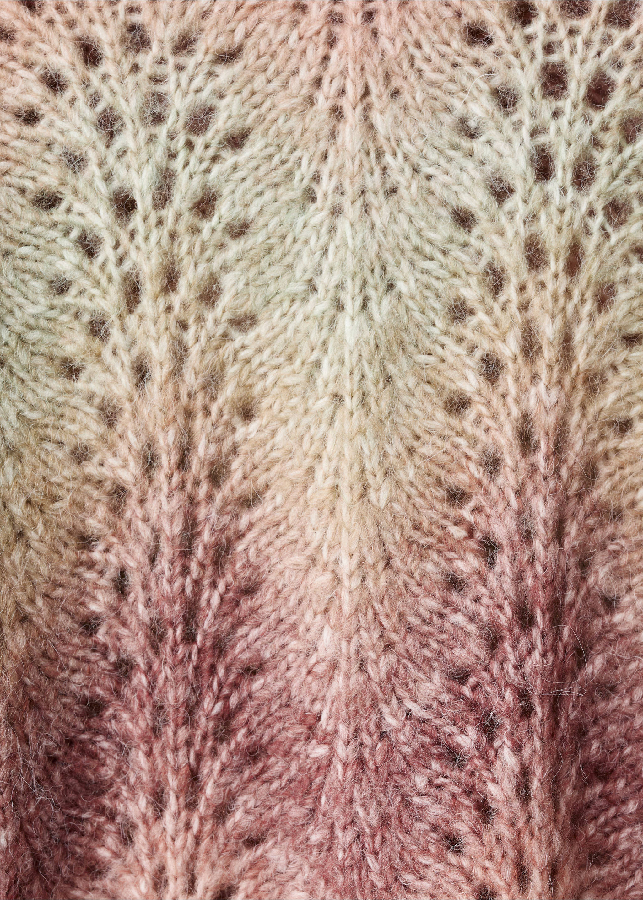 Pull-over maille multicolore - Détail de l'article 0, Rose. Ref: 17007798-00.