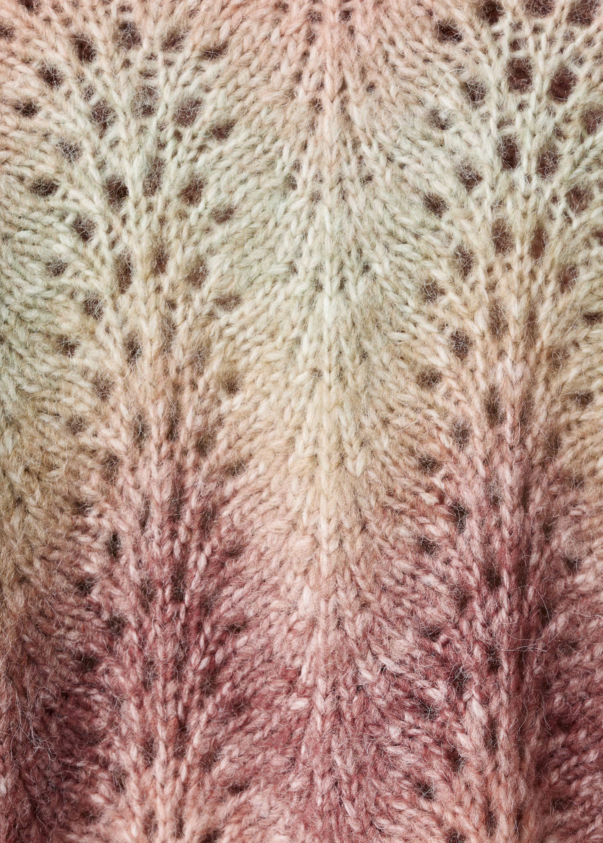 Multi-coloured knit sweater - Details of the article 0