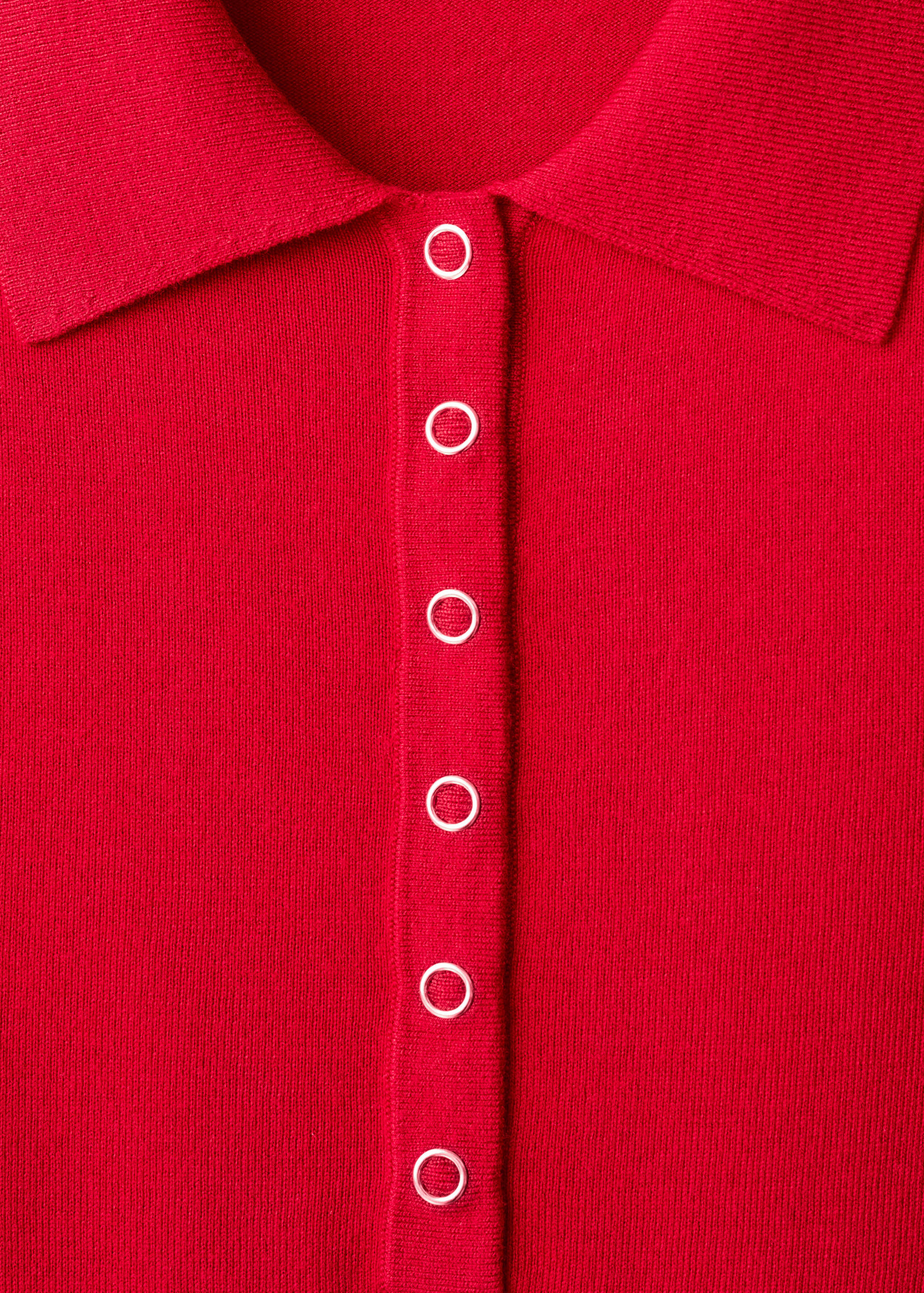 Long-sleeved polo-neck sweater - Details of the article 8