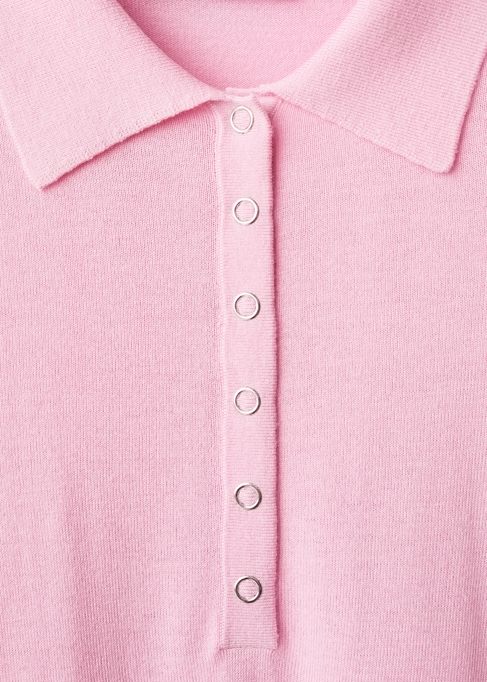 Long-sleeved polo-neck sweater - Details of the article 8