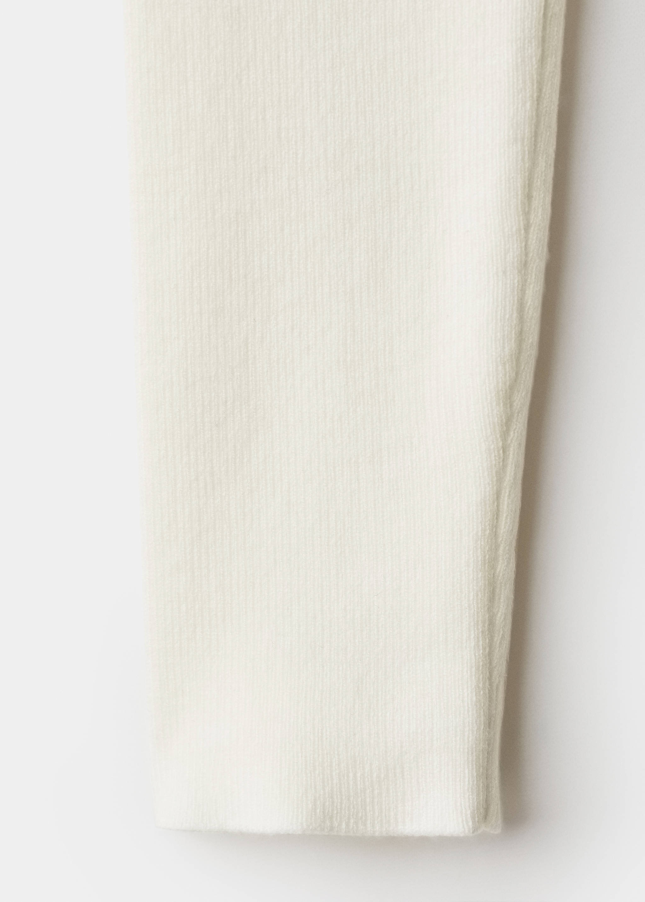 Fitted sweater with perkins neck - Details of the article 0