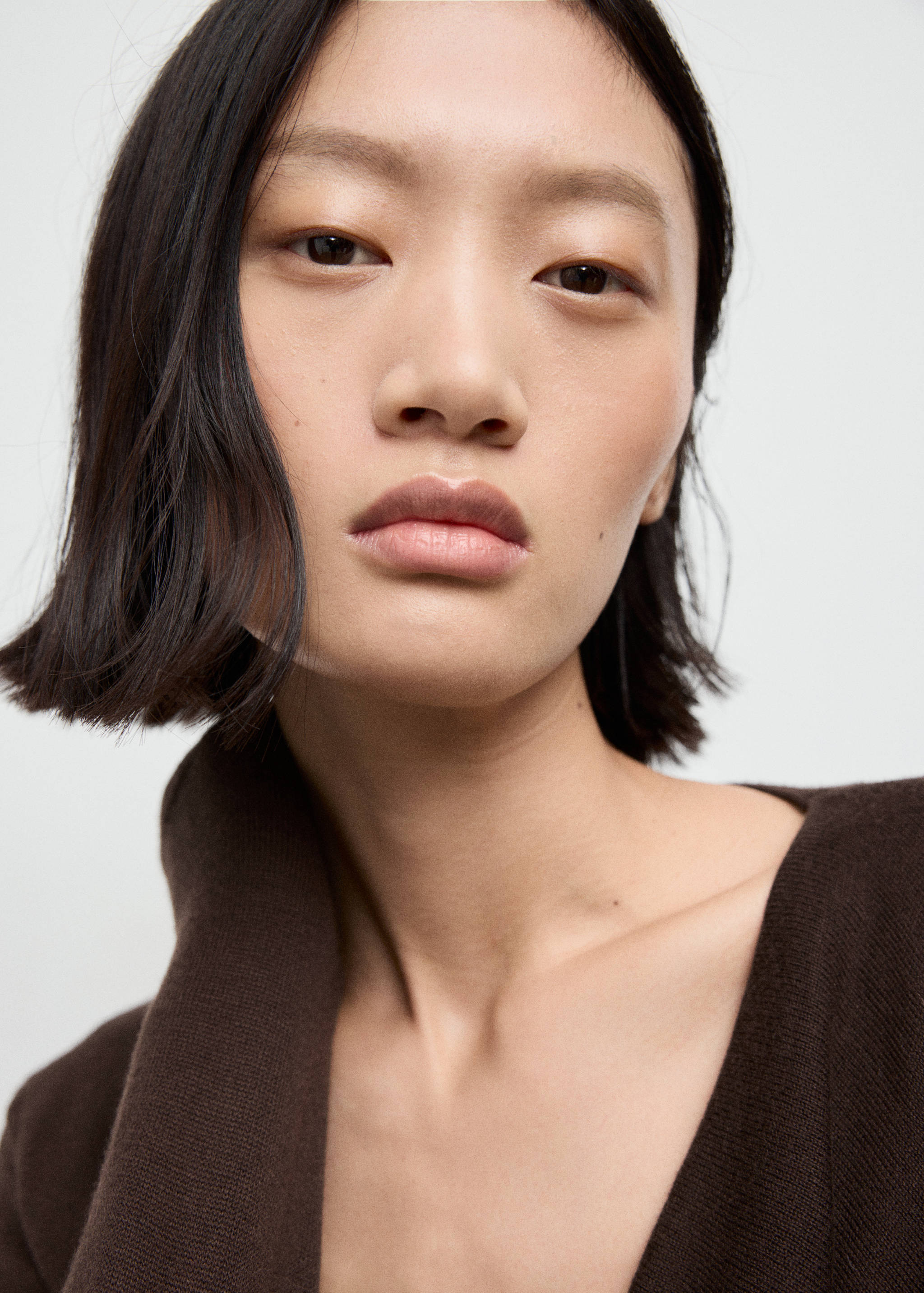 Draped-neck sweater - Details of the article 1