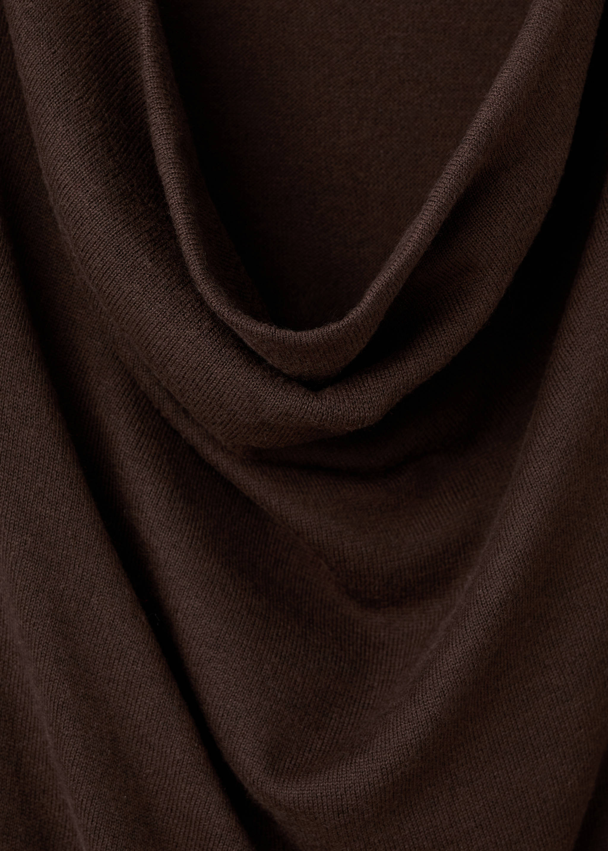 Draped-neck sweater - Details of the article 8