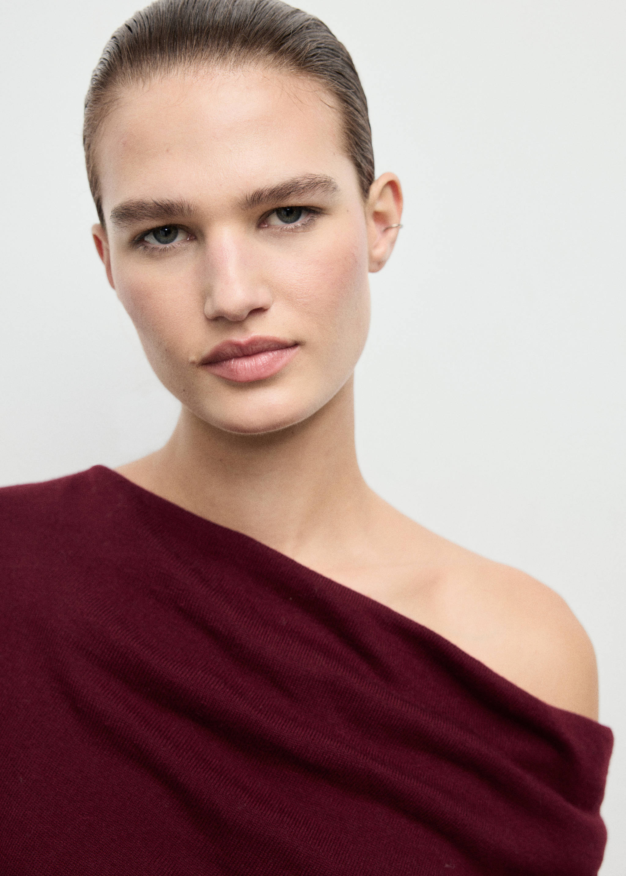 Draped-neck sweater - Details of the article 1