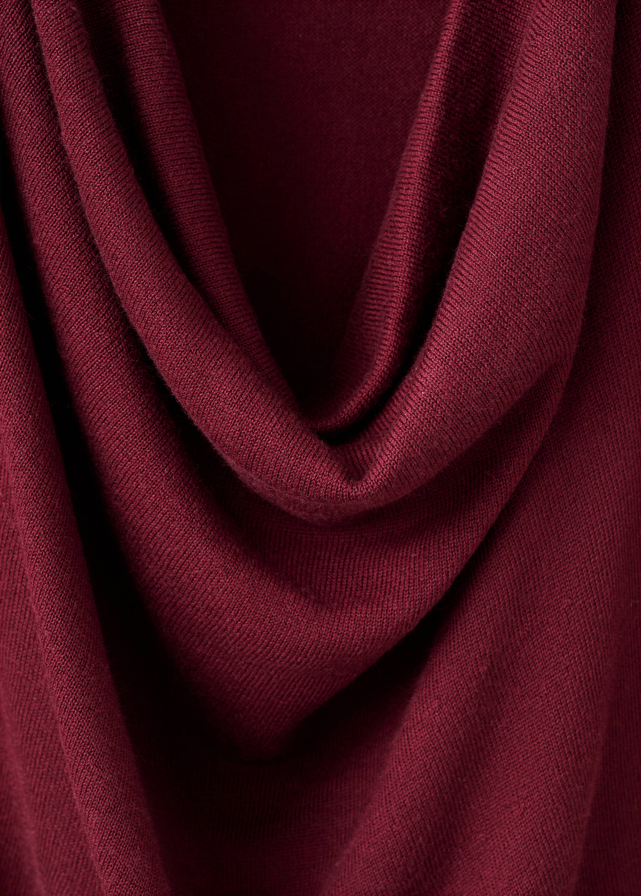 Draped-neck sweater - Details of the article 8