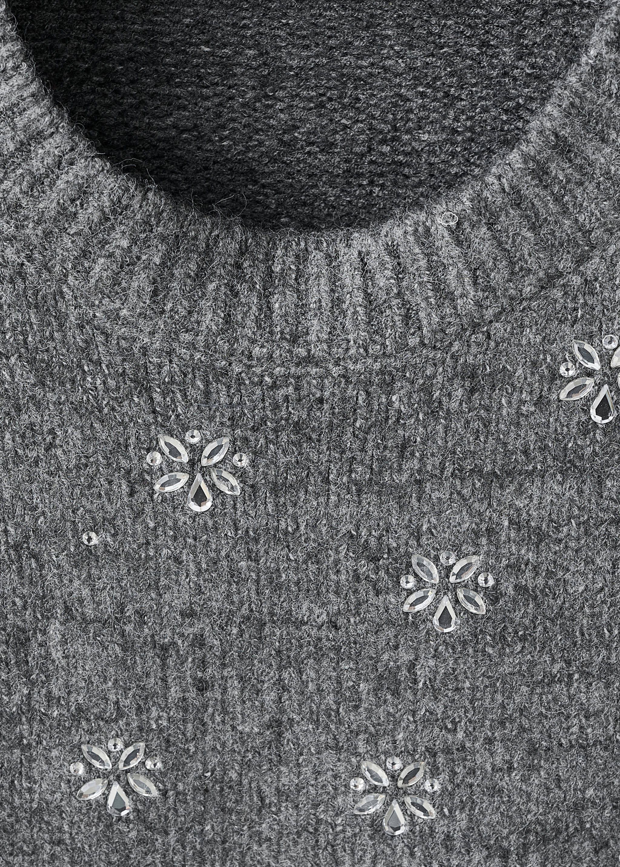 Crystal detail sweatshirt - Details of the article 8