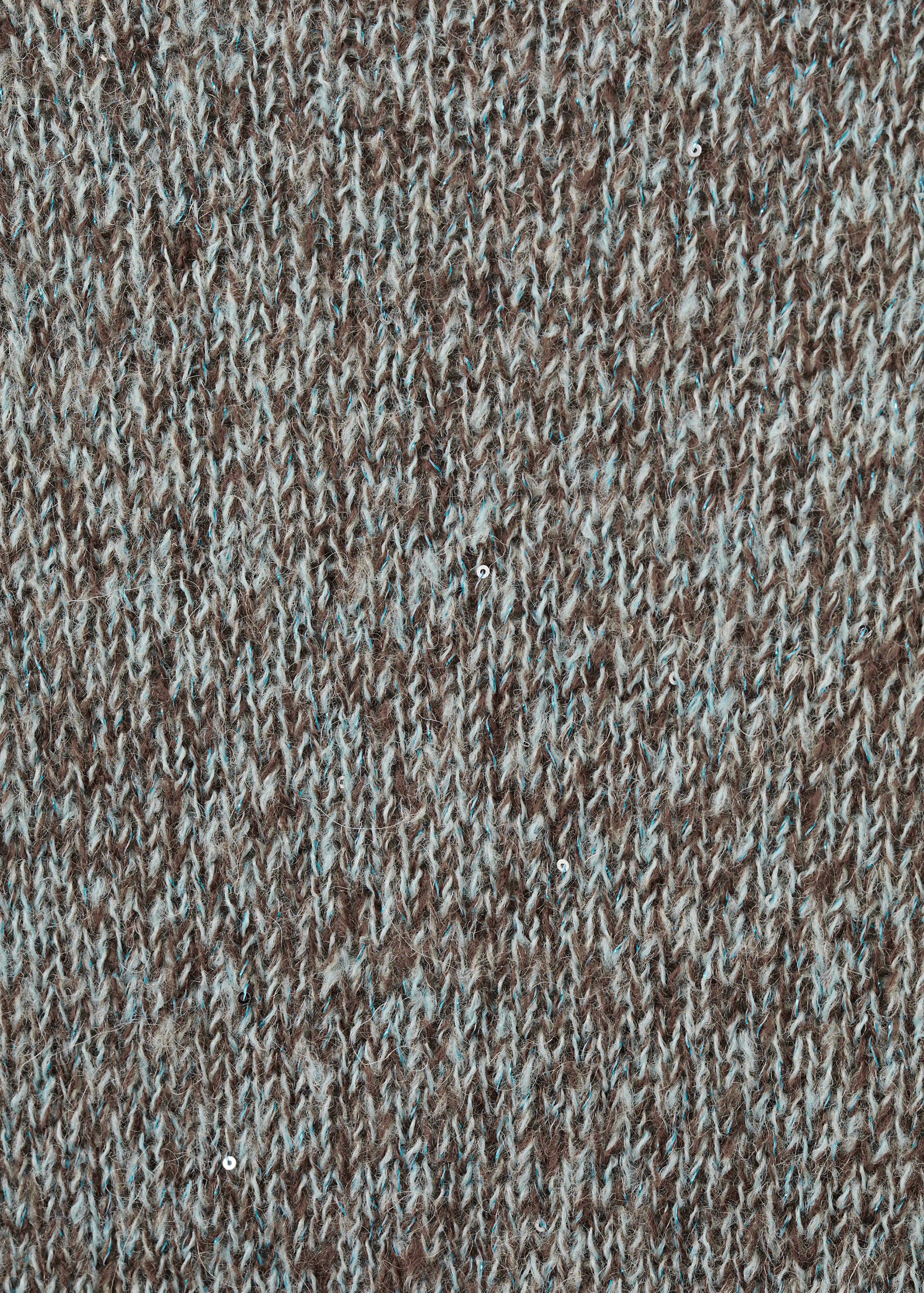 Speckled lurex knitted sweater - Details of the article 8