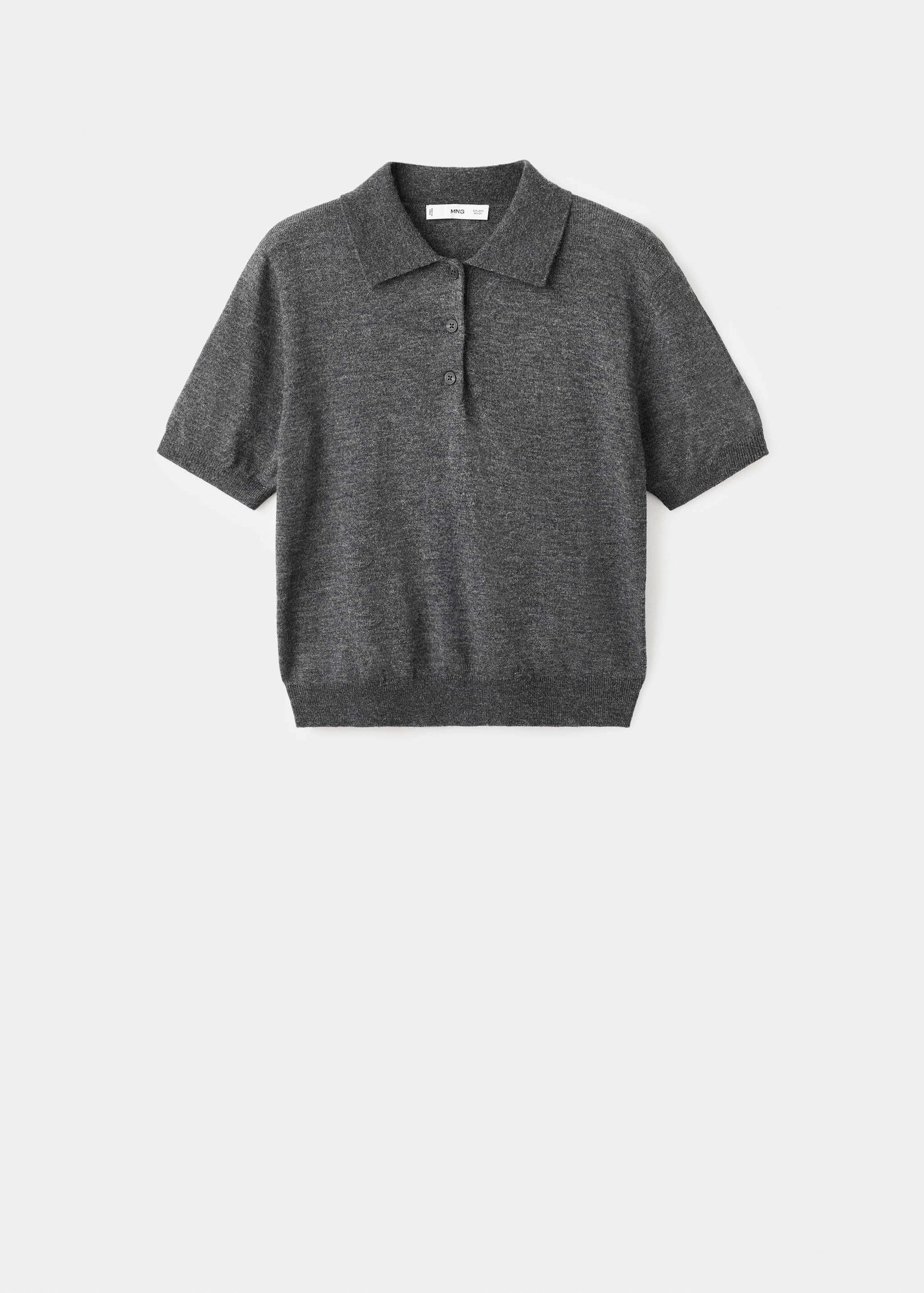 Pull-over col polo - Article sans modèle
