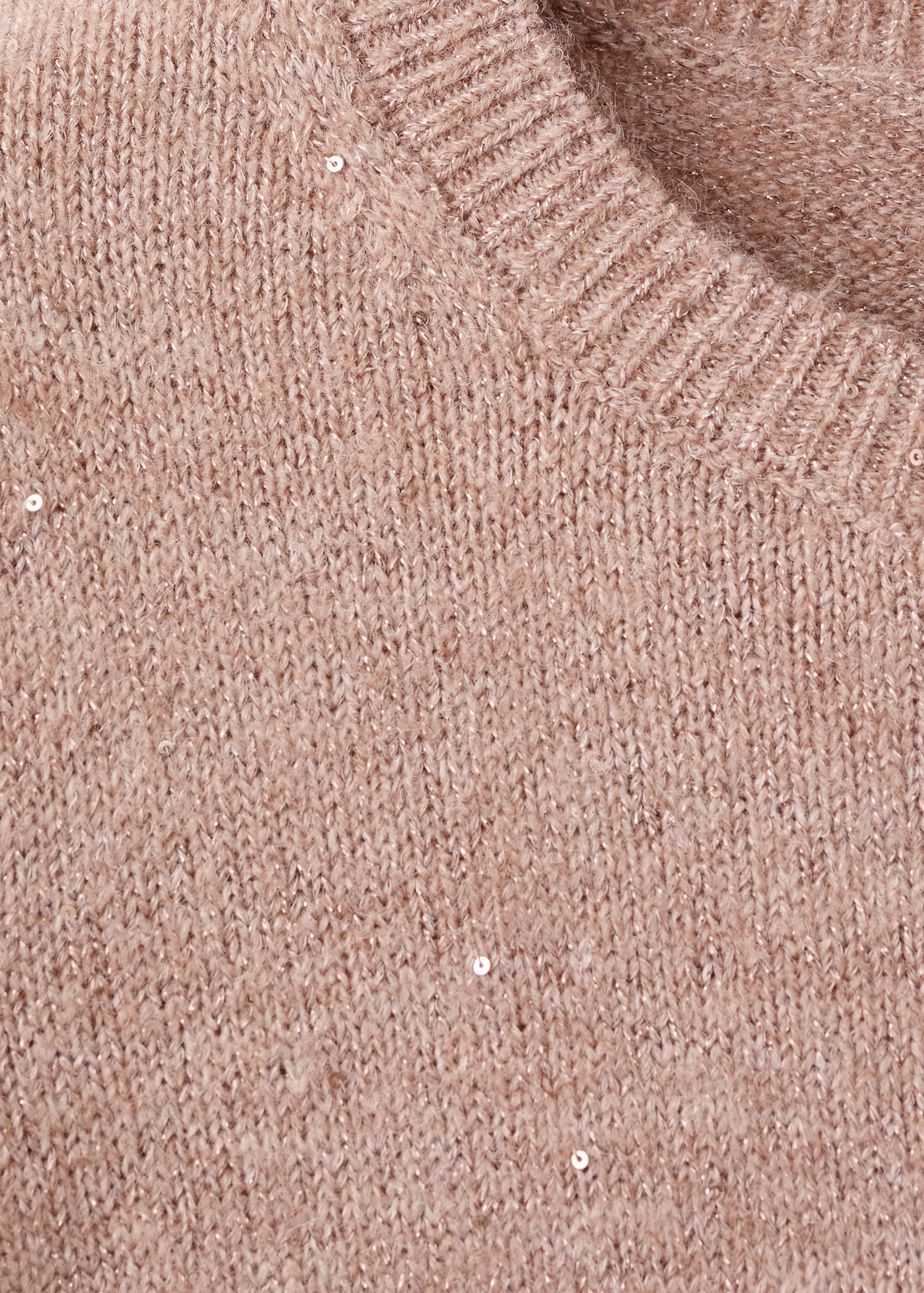Short-sleeved lurex sweater - Details of the article 8