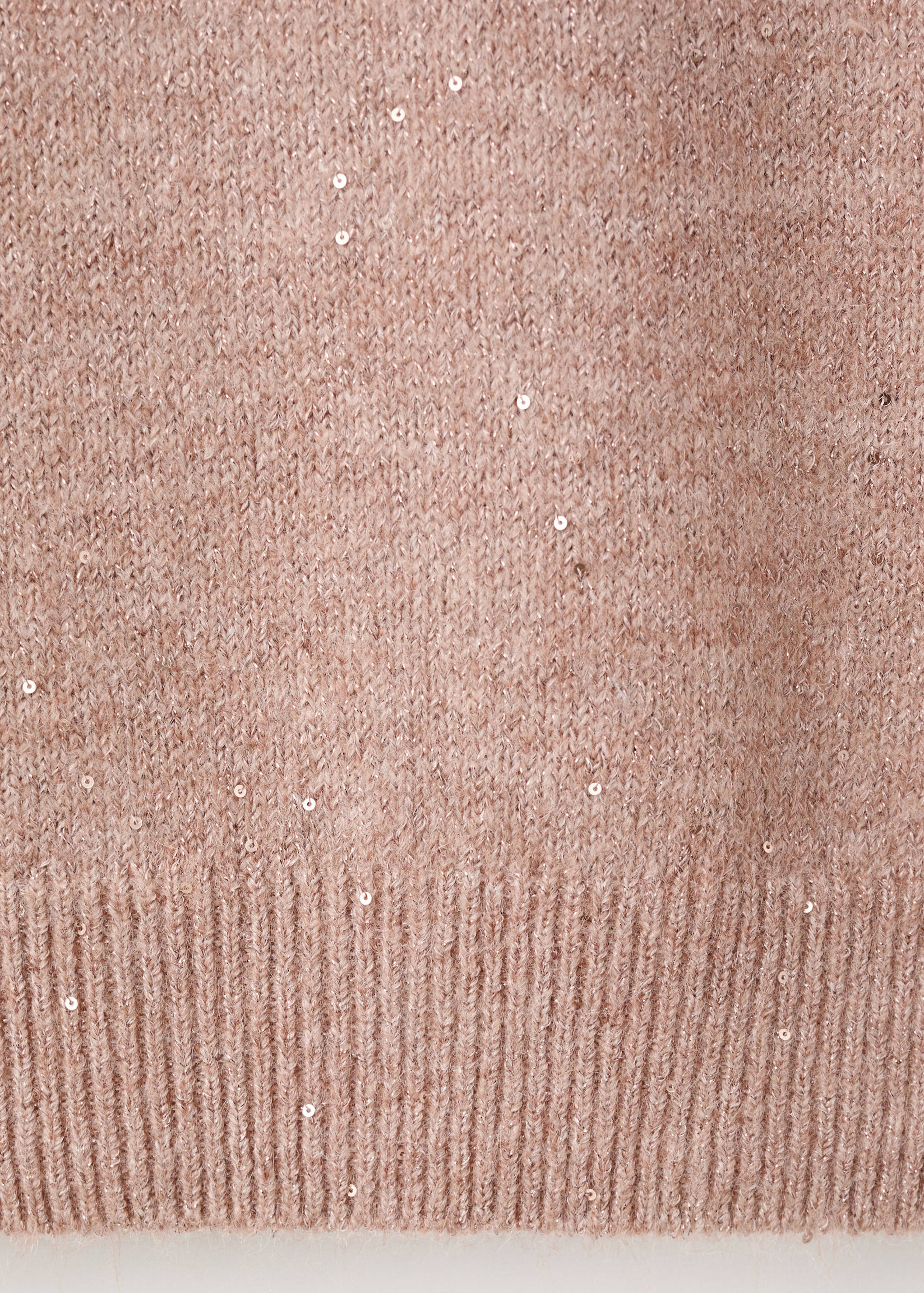 Short-sleeved lurex sweater - Details of the article 0