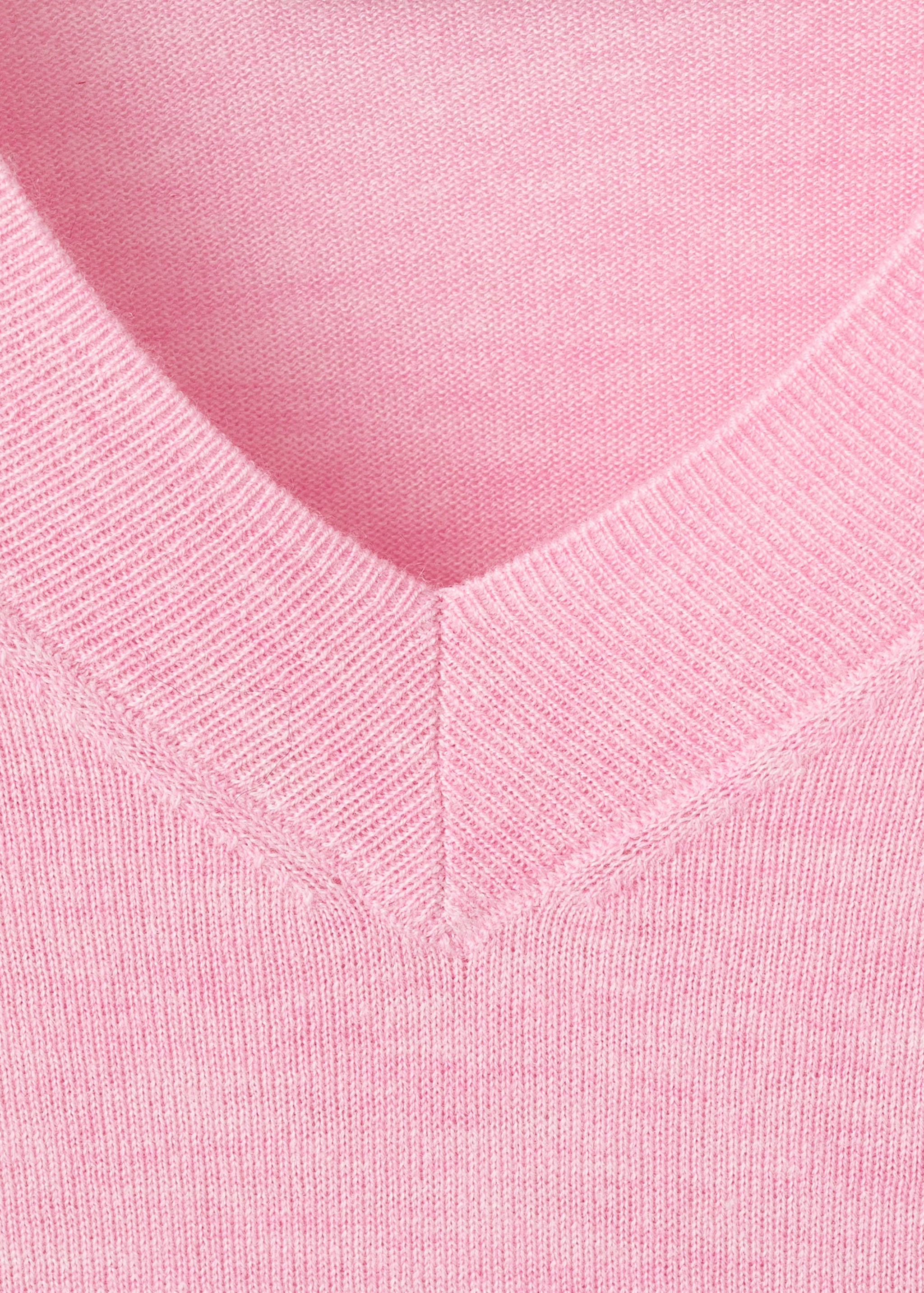 V-neck knit sweater - Details of the article 8